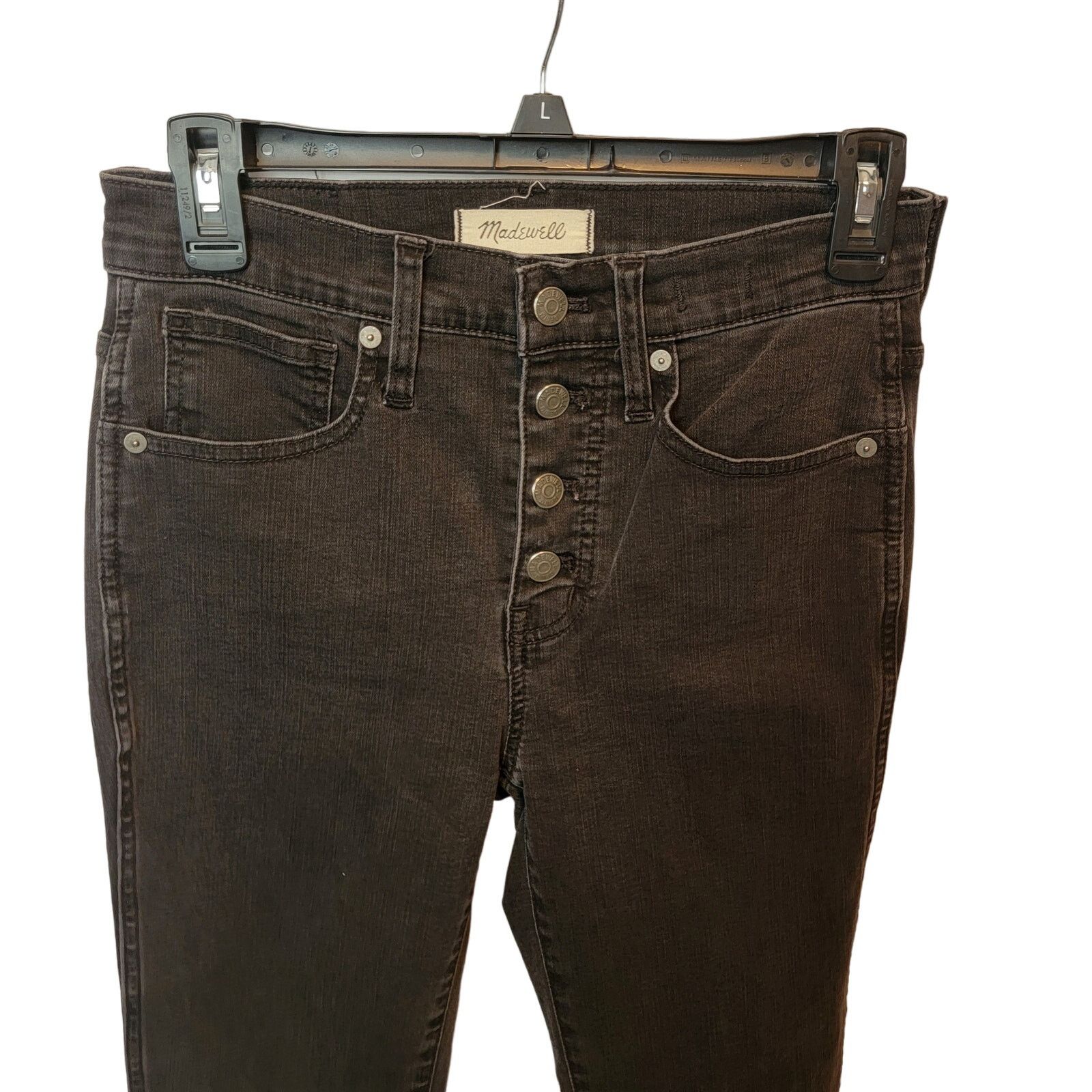 Madewell Madewell Black Skinny Jeans Size 25 Size 25" / US 0 / IT 36 - 8 Thumbnail
