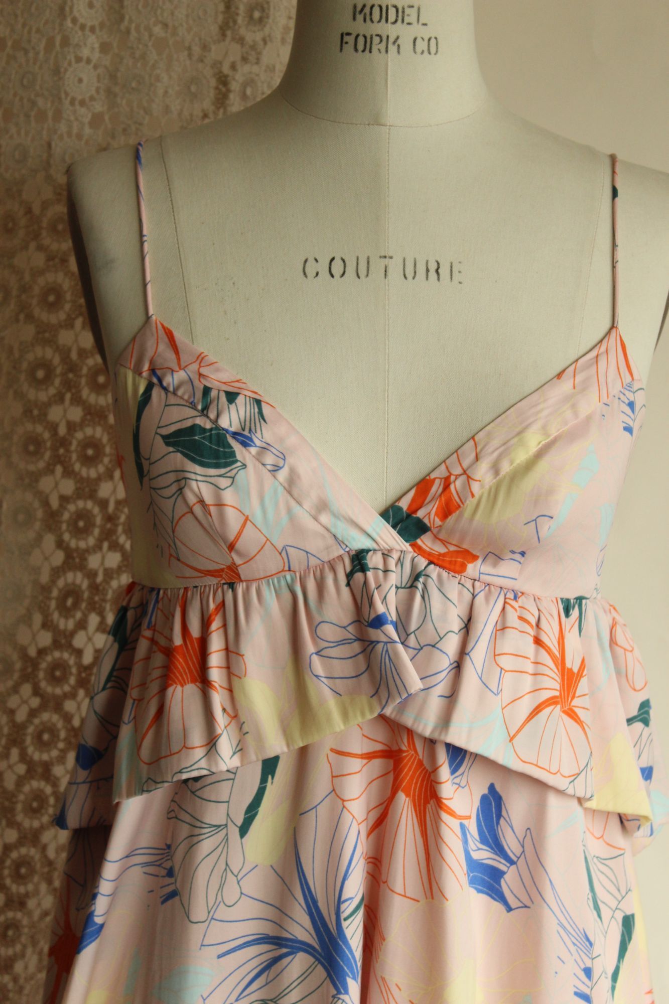 Anthropologie Alice & UO, Anthropologie, Heaven Ruffle Dress, Size 2, Baby Size XS / US 0-2 / IT 36-38 - 3 Thumbnail