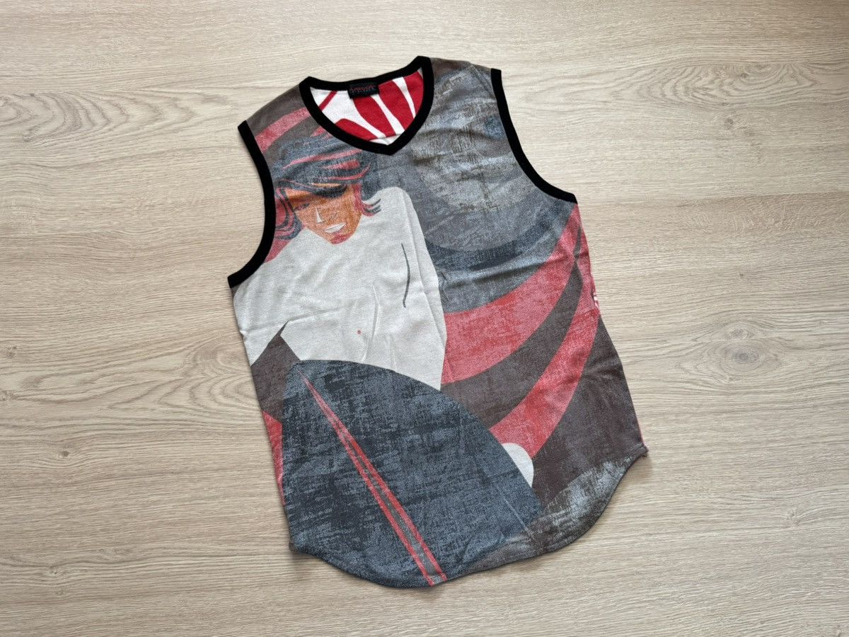 Custo Barcelona Vintage 00’s Custo Barcelona y2k Over Print Tank Top Size M / US 6-8 / IT 42-44 - 1 Thumbnail