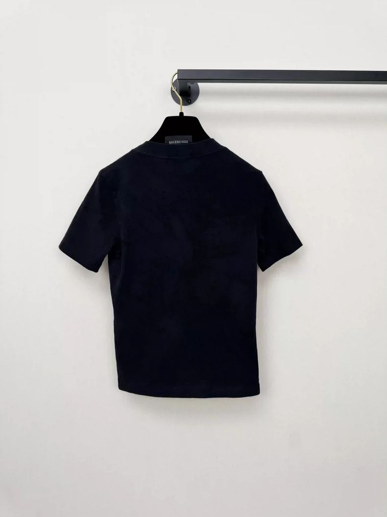 Balenciaga Balenciaga Close-fitting short sleeves Size S / US 4 / IT 40 - 4 Thumbnail