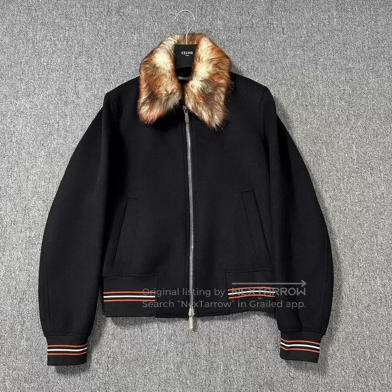 Dior Dior Gold-brown mixed-colour wool collar wool jacket Size US M / EU 48-50 / 2 - 1 Thumbnail