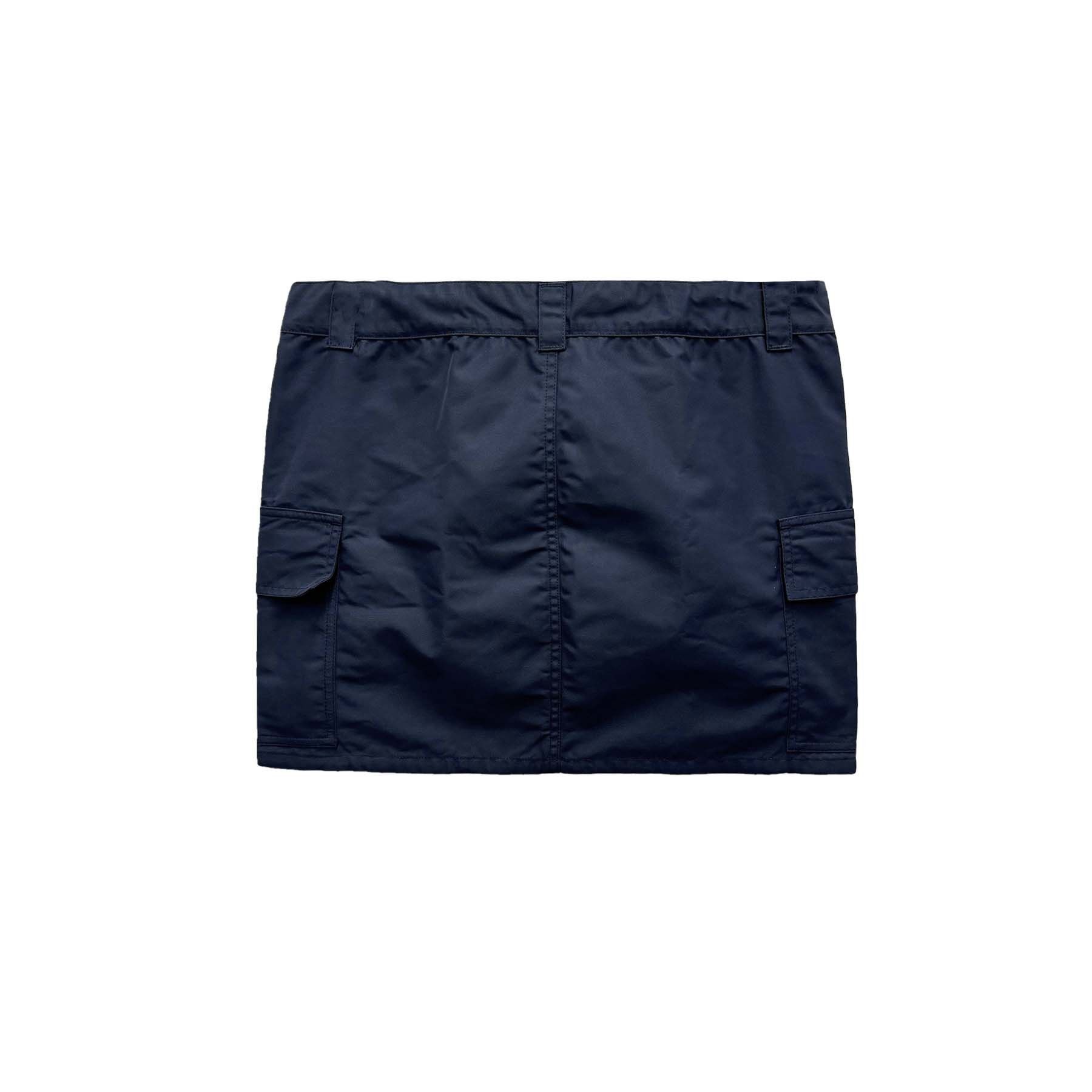 Chrome Hearts Chrome Hearts Yellow Cross Nylon Navy Utility Skirt Size 28" / US 6 / IT 42 - 2 Thumbnail