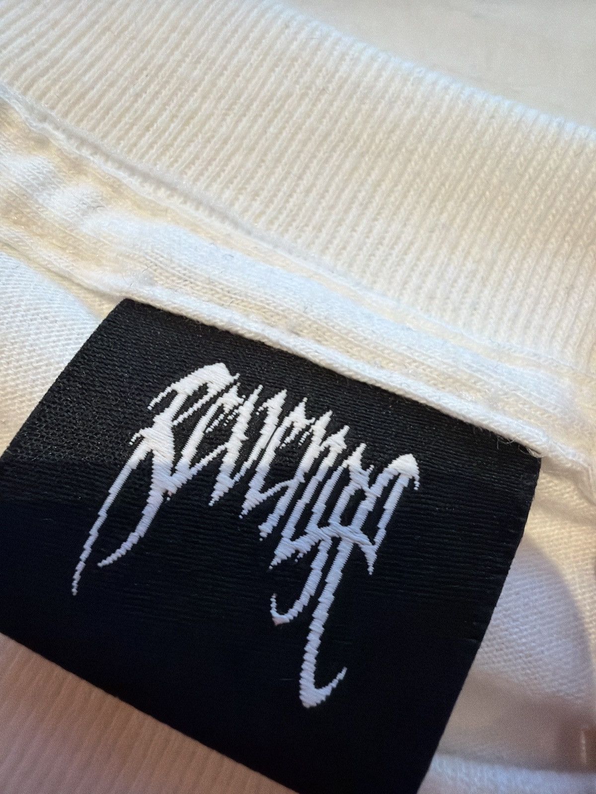 Revenge Revenge playboy white t shirt Size US L / EU 52-54 / 3 - 5 Thumbnail
