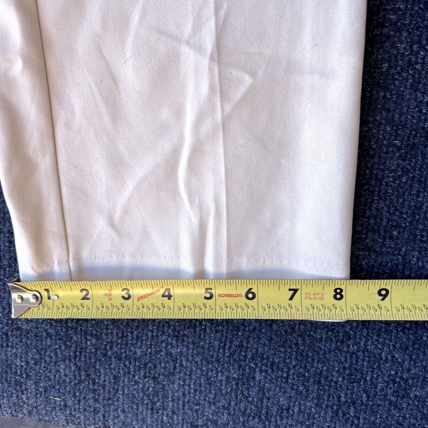 Vintage Christopher & Banks Pants Womens 10P Petite White Dress Pants Slim Fit Straight Leg with Pockets Size 32" / US 10 / IT 46 - 5 Thumbnail