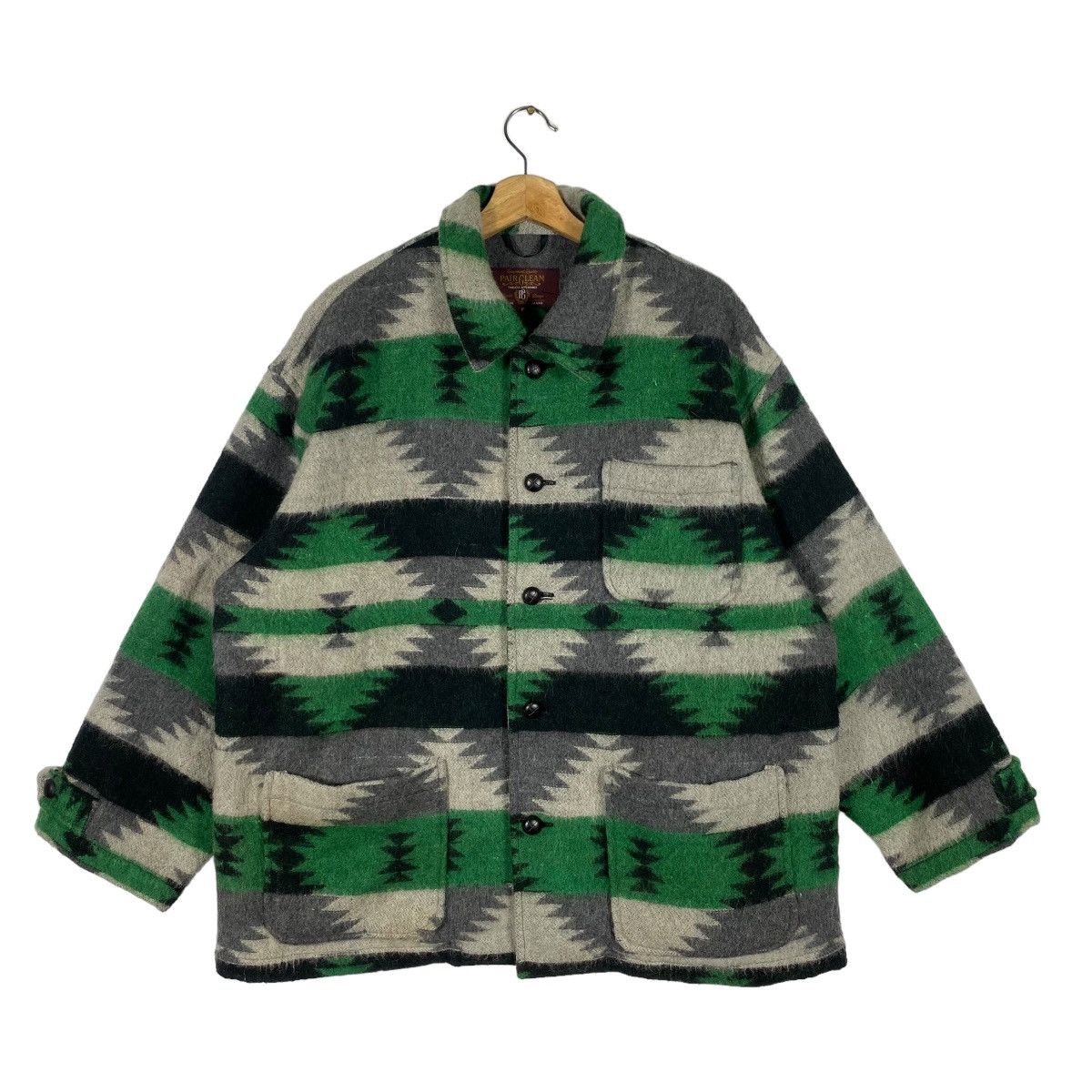 Native × Vintage Vintage 90s Pair Gleam Aztec Navajo Design Size US XL / EU 56 / 4 - 1 Thumbnail