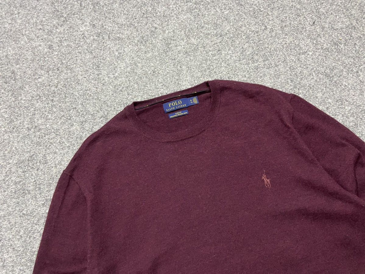 Polo Ralph Lauren Polo Ralph Lauren Merino Wool Crev neck pullover Size US XL / EU 56 / 4 - 2 Thumbnail