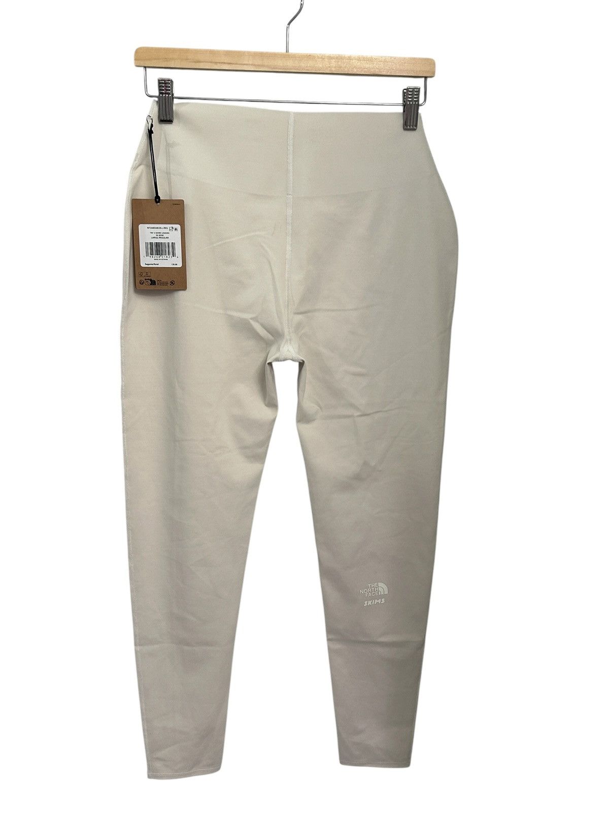 SKIMS SKIMS x The North Face Refina Legging Large Bone NWT Size 32" / US 10 / IT 46 - 2 Thumbnail