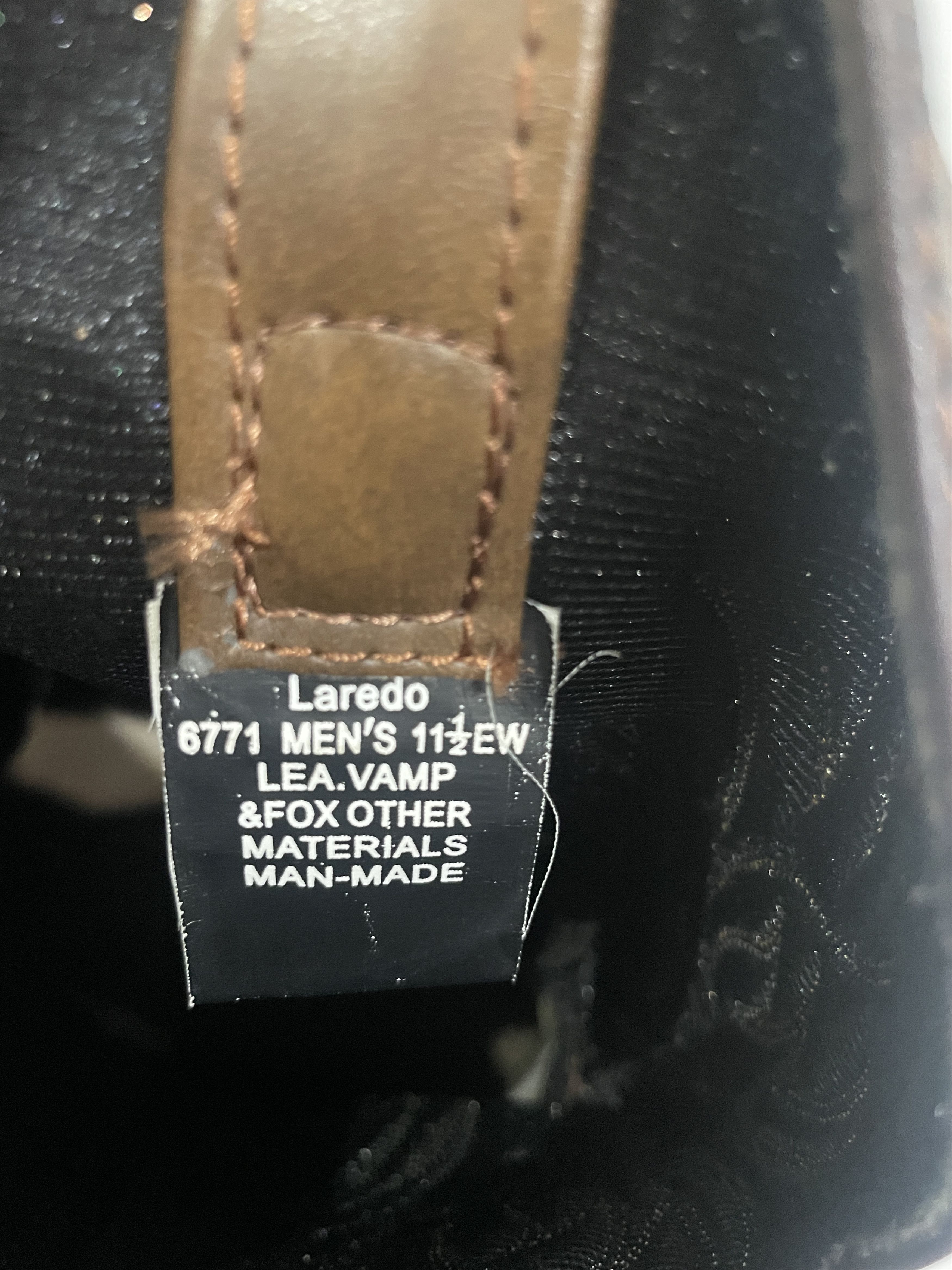 Other Laredo 6771 Nashville Silver Toe Cowboy Boot size 11.5 EW Size US 11.5 / EU 44-45 - 5 Thumbnail