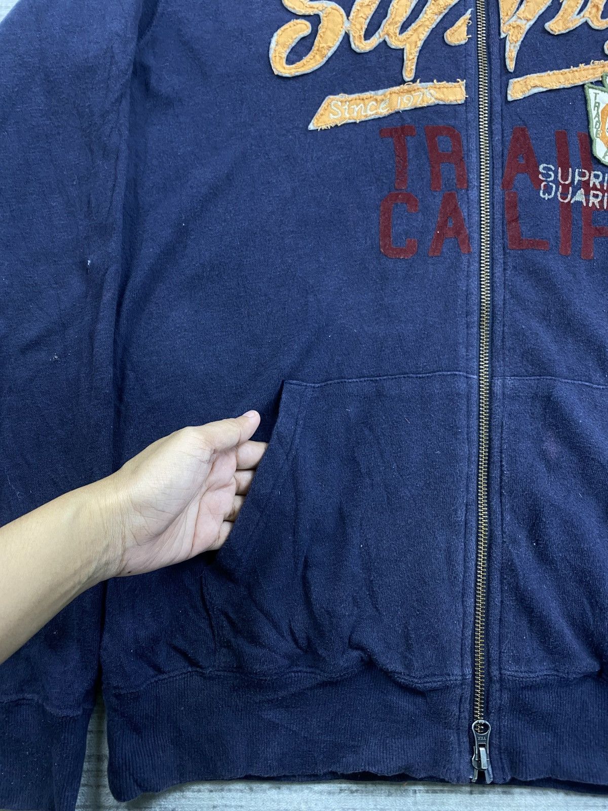 Japanese Brand × Vintage Vintage Kriff Mayer Embroidery Spellout Zipper Hoodie Jacket Size US M / EU 48-50 / 2 - 7 Thumbnail