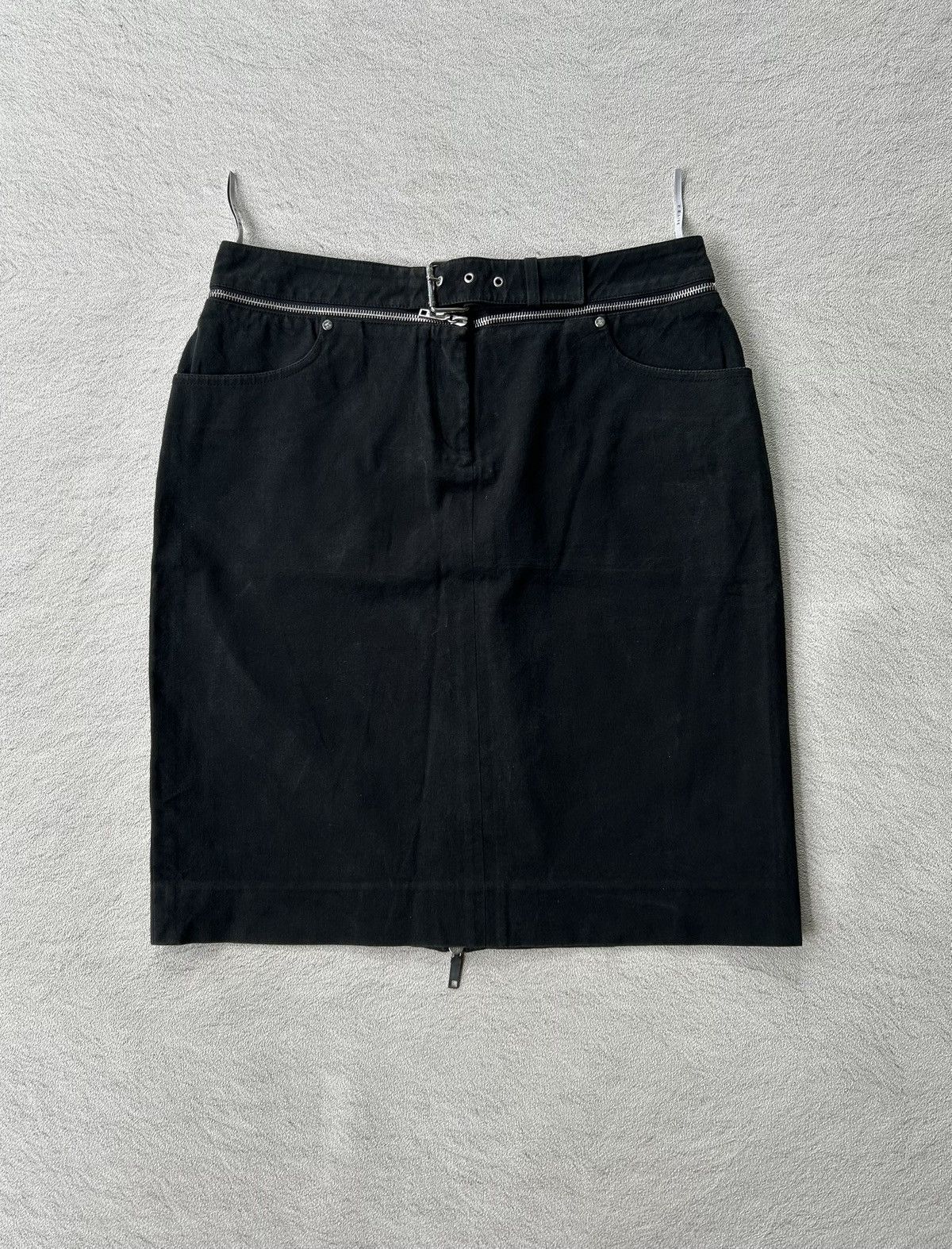 Celine Celine F/W 2003 Zipper Waistband Skirt Size 30" / US 8 / IT 44 - 1 Thumbnail