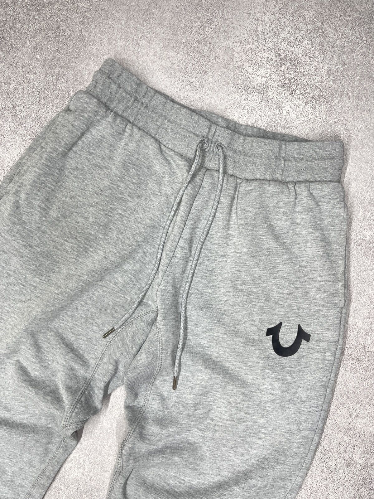 True Religion Mens True Religion Lullaby Jogger Pants Grey Size S/M Size US 30 / EU 46 - 3 Thumbnail