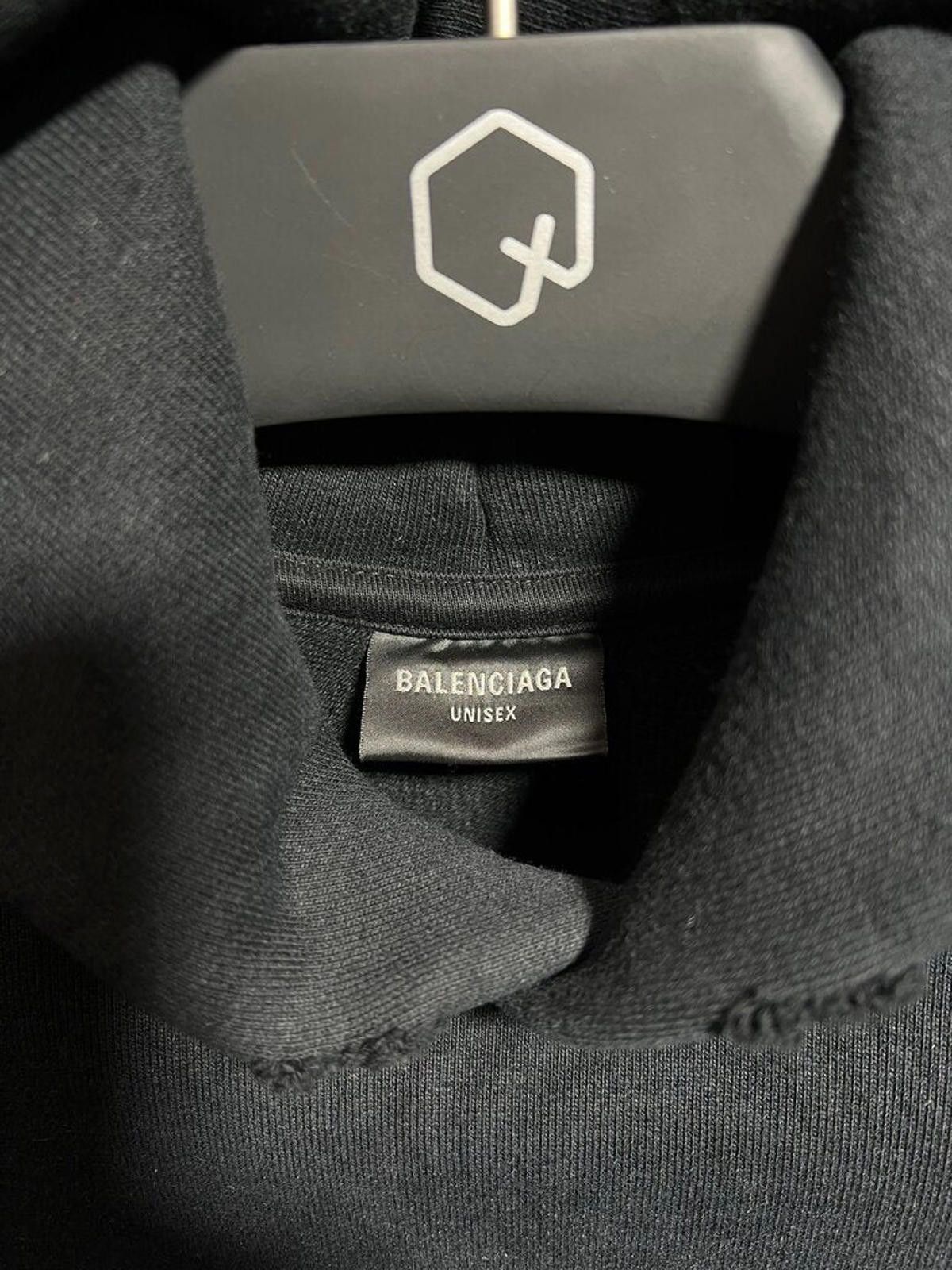 Balenciaga Baleciaga Heavy Darkwave Hoodie Black Sz. S Size US S / EU 44-46 / 1 - 3 Thumbnail