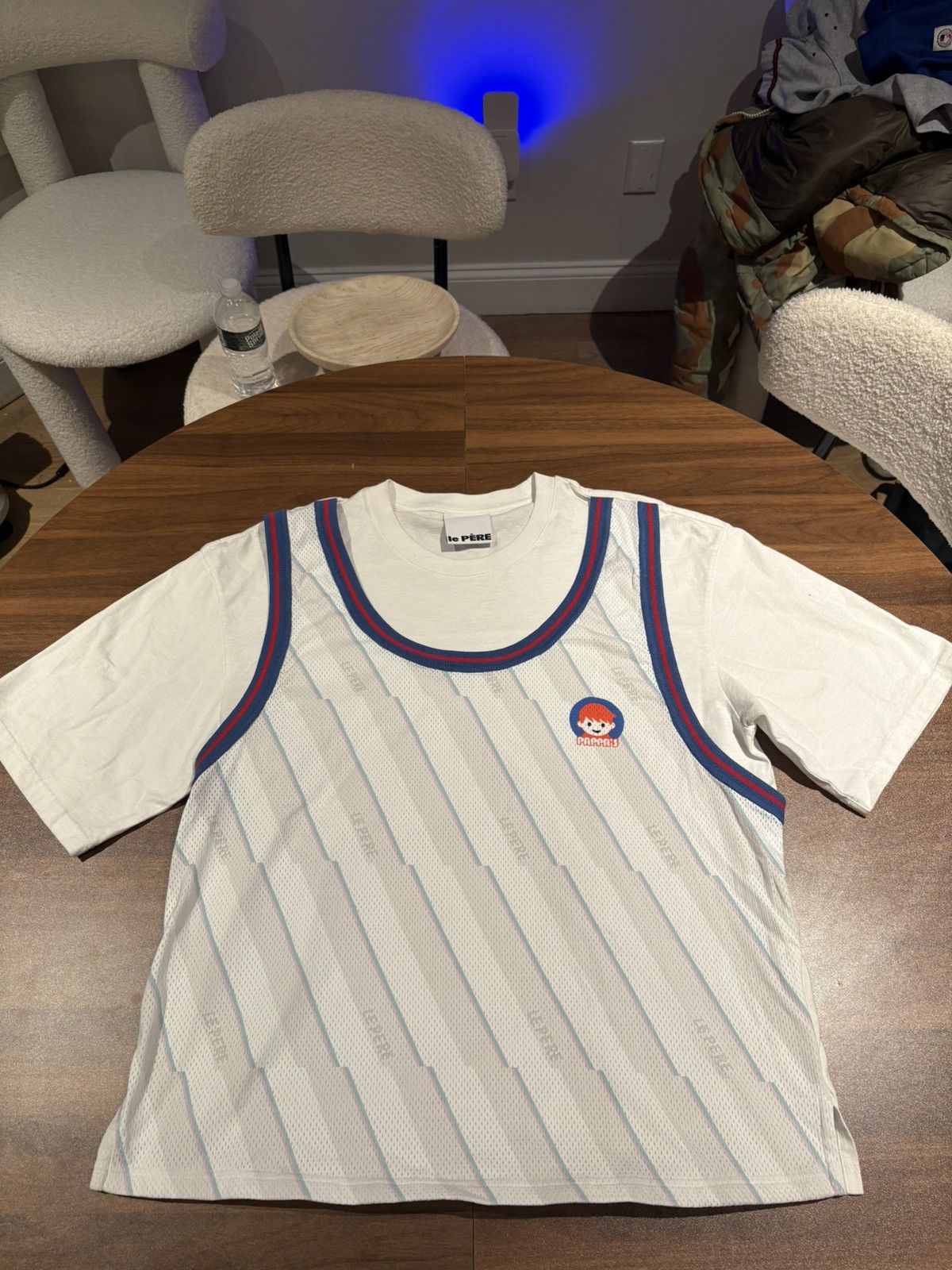 Le Pere Le pere shirt basketball jersey fusion tee Size US L / EU 52-54 / 3 - 1 Thumbnail