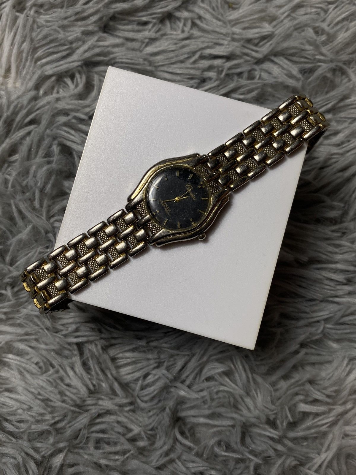Vintage Vintage Cardini Gold-Tone Watch - Japanese Brand Size ONE SIZE - 1 Thumbnail