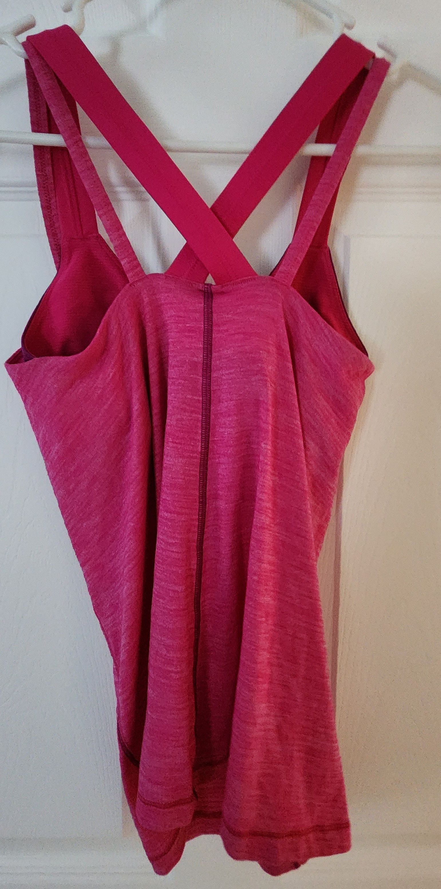 Lululemon Lululemon Run For Gold Tank Heathered Magenta Plum 4 Size S / US 4 / IT 40 - 2 Thumbnail