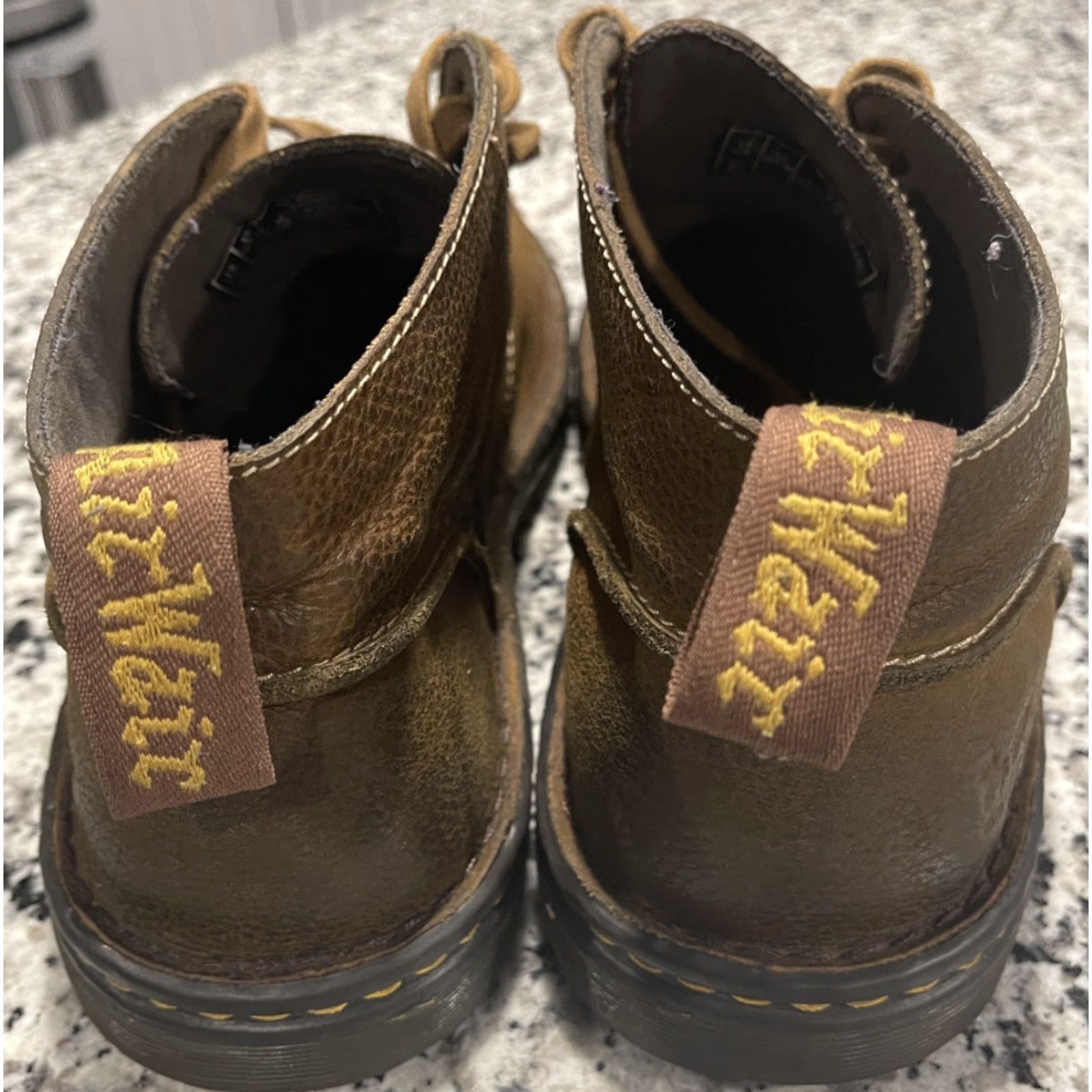 Dr. Martens Dr Doc Martens Sussex Industrial Chukka Boots 3 Eye Brown Leather Men's Size 13 Size US 12 / EU 45 - 4 Thumbnail