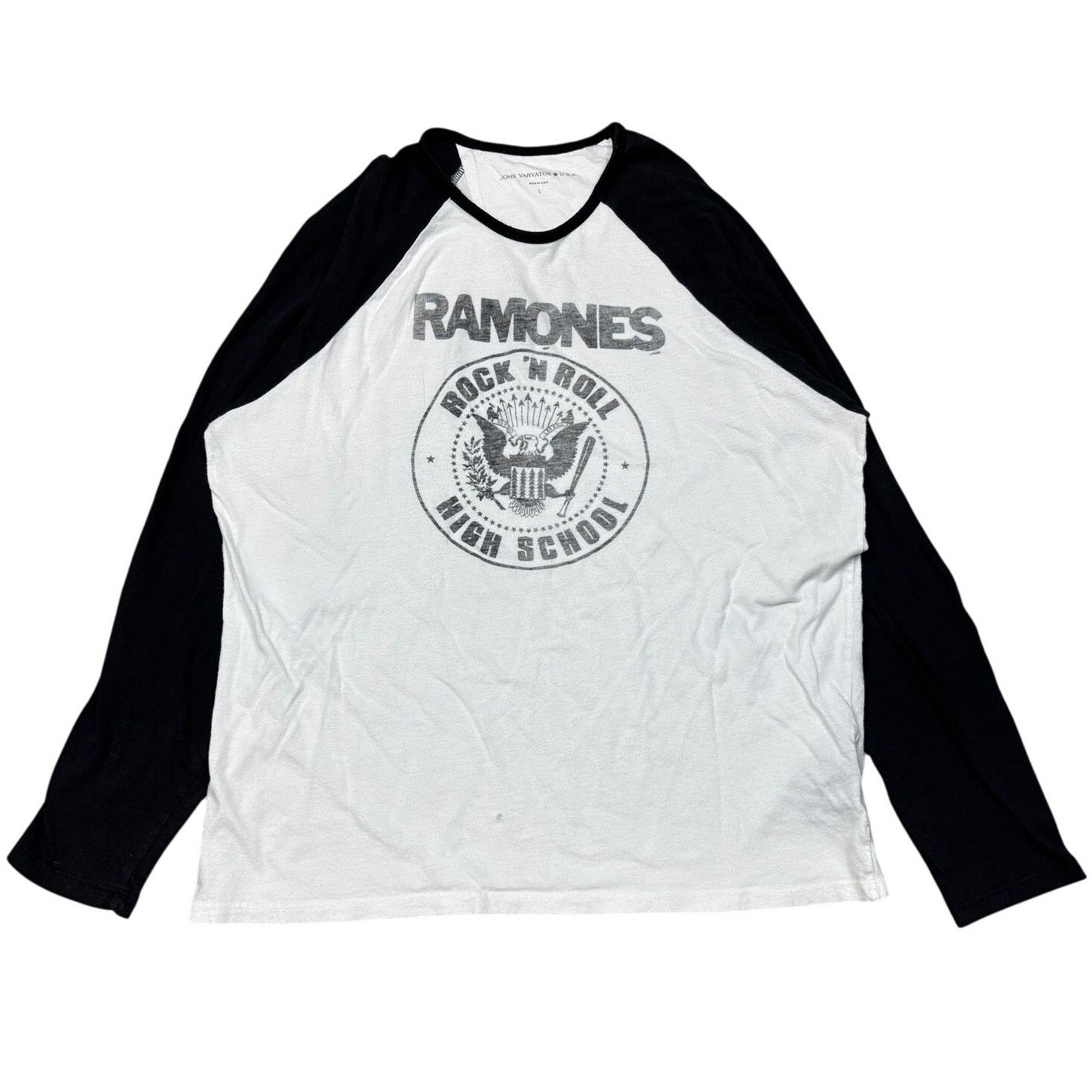 Band Tees × John Varvatos John Varvatos Star USA Ramones Raglan Baseball Shirt Large Size US L / EU 52-54 / 3 - 1 Thumbnail