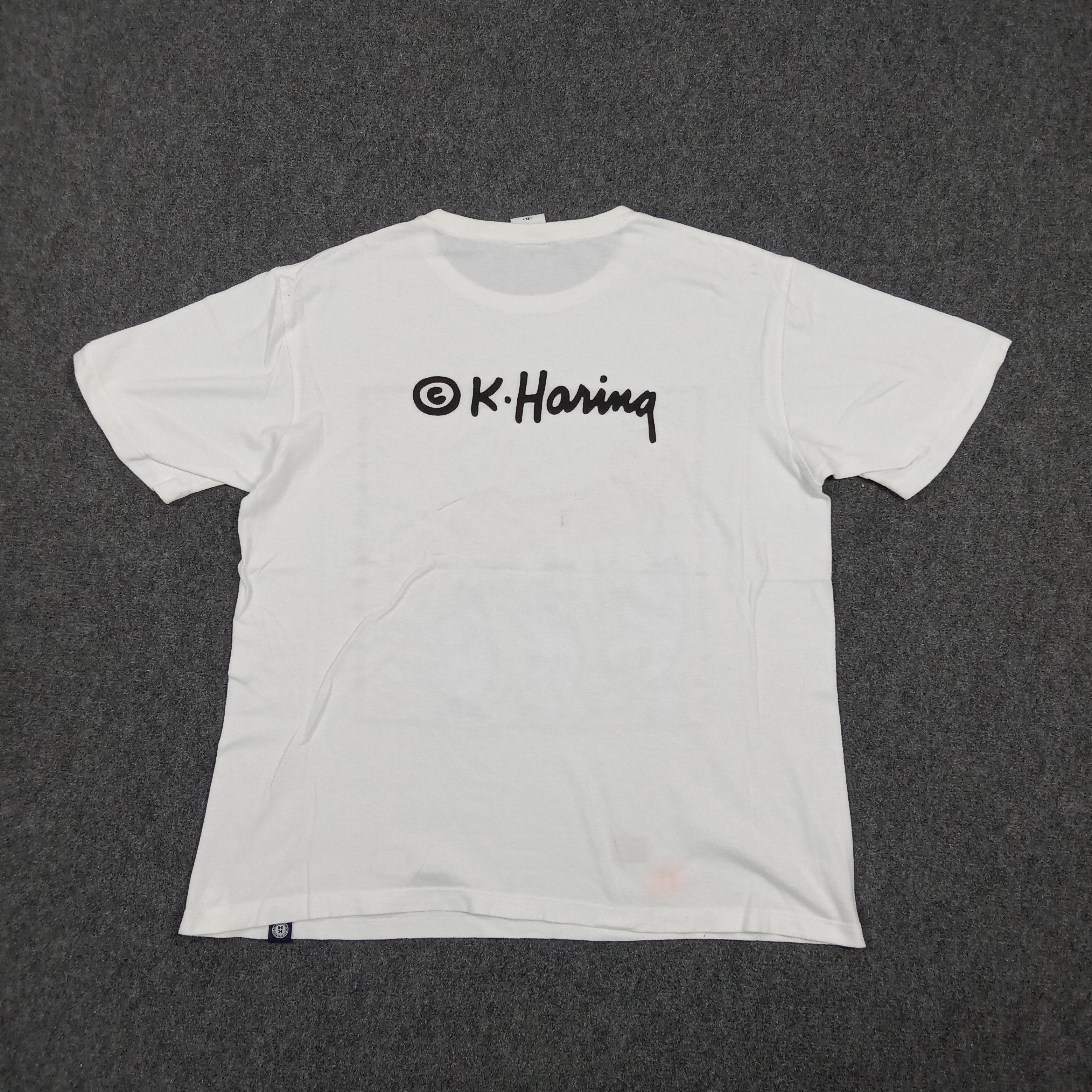 Keith Haring Keith Haring Doodle Art Streetwear Tshirt C294N78 Size US XL / EU 56 / 4 - 4 Thumbnail