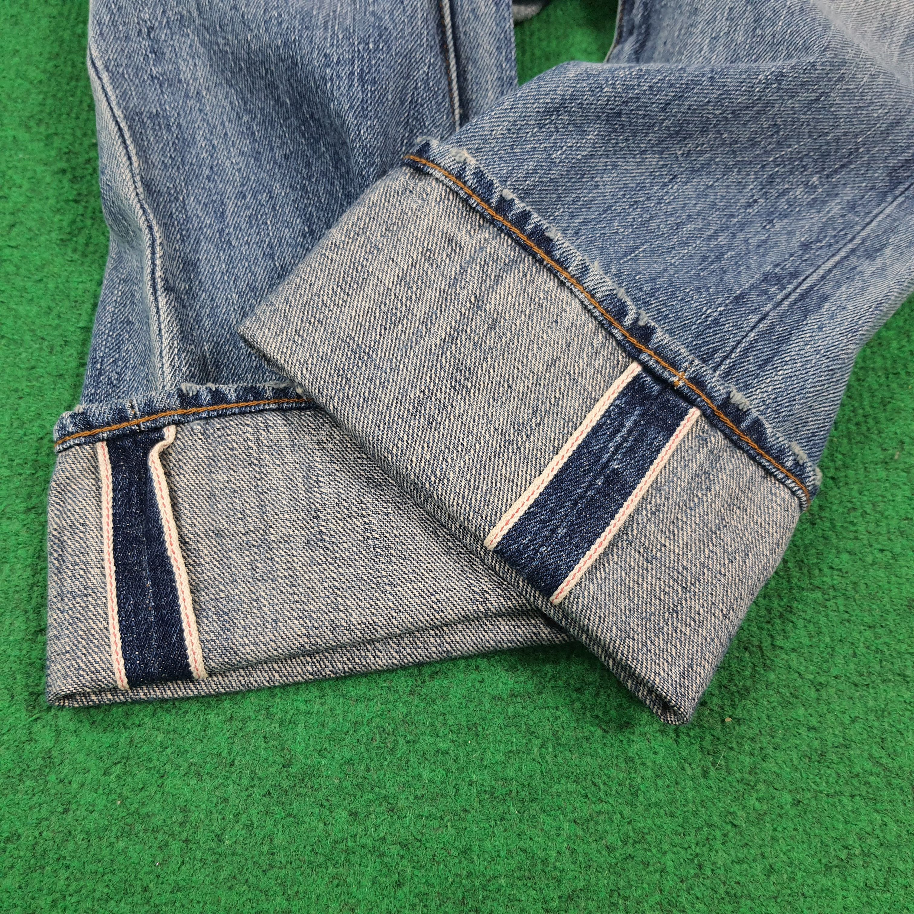Prps Vintage PRPS Selvedge Camo Pocket Distressed Jeans C297N16 Size US 31 - 6 Thumbnail