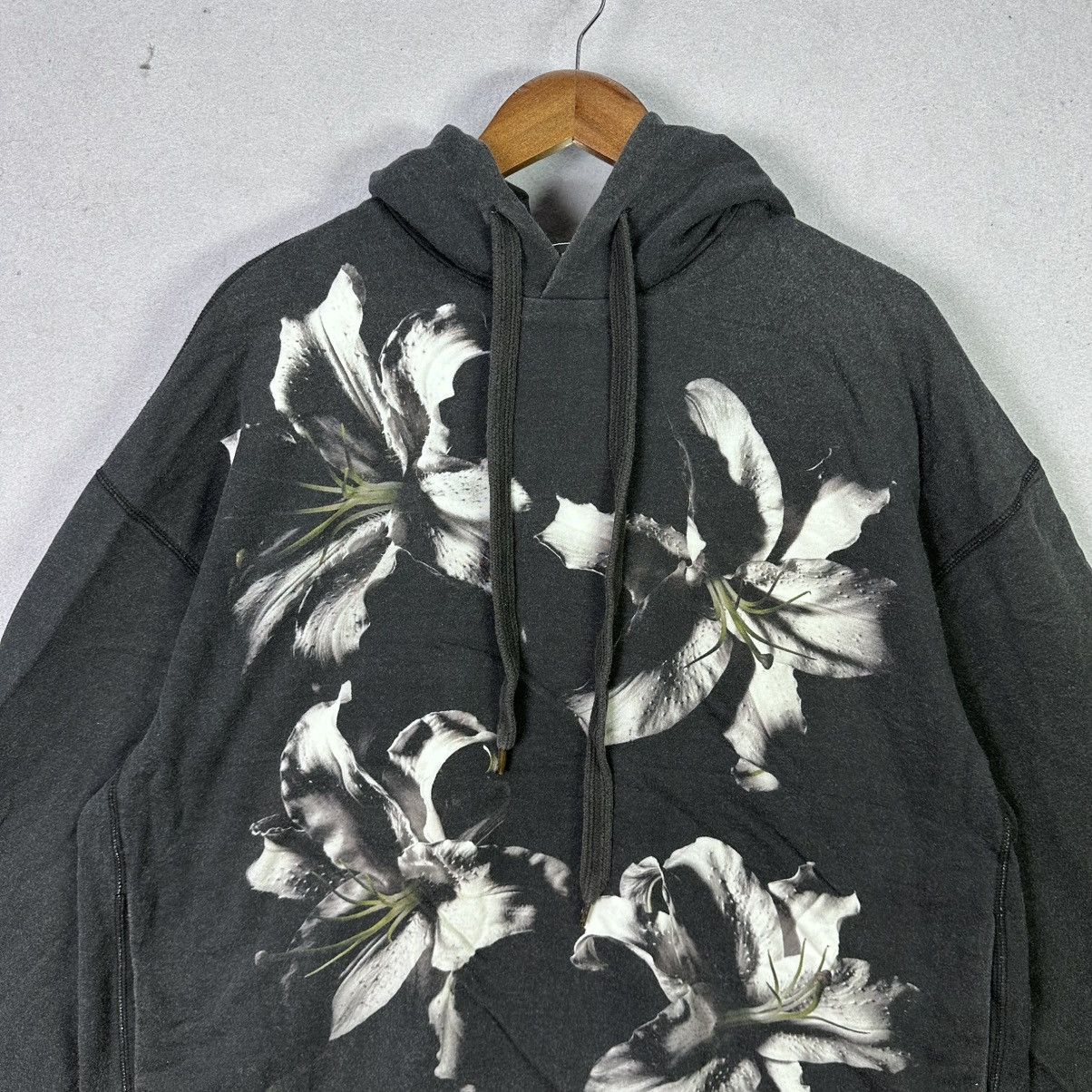 Lad Musician Archive LAD MUSICIAN Floral Hoodie Japan Designer Streetwear Size US XL / EU 56 / 4 - 2 Thumbnail