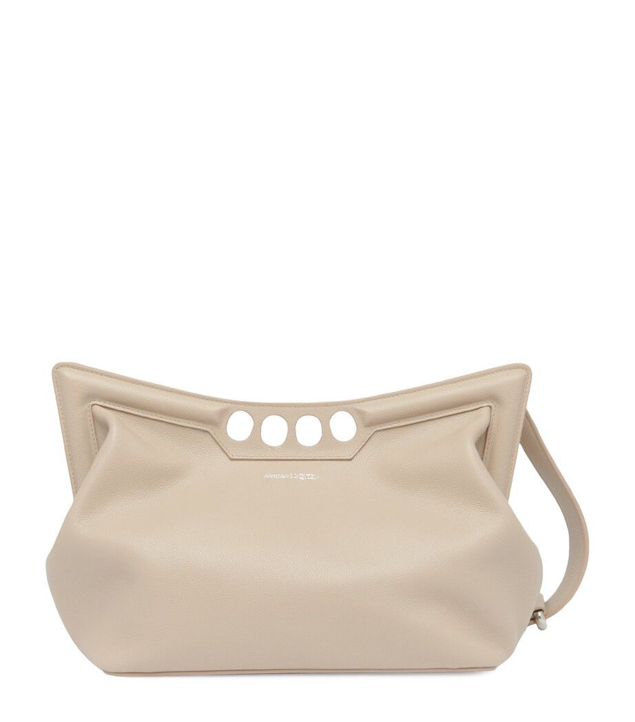 Alexander McQueen o1w1db10925 Size: OS/The Peak Bag in Beige Size ONE SIZE - 1 Thumbnail