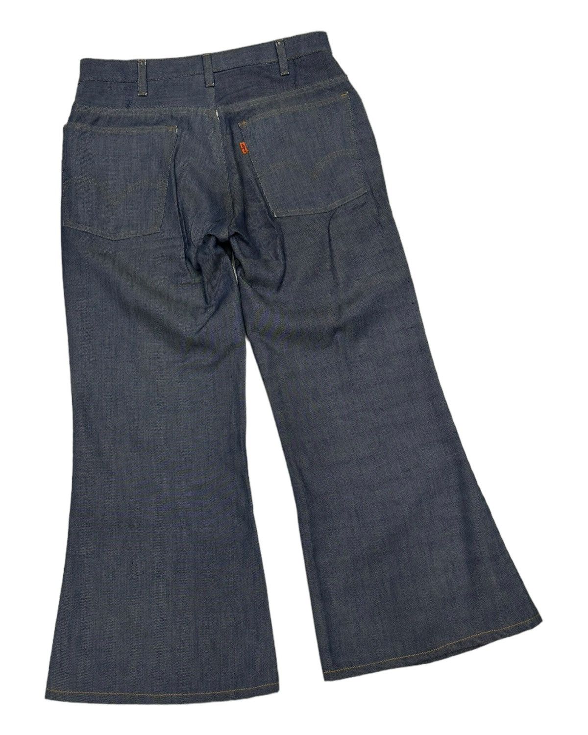 Levi's Vintage Levis Orange Tab Button 8 Flare Bootcut Crop Jeans Size US 28 / EU 44 - 4 Thumbnail