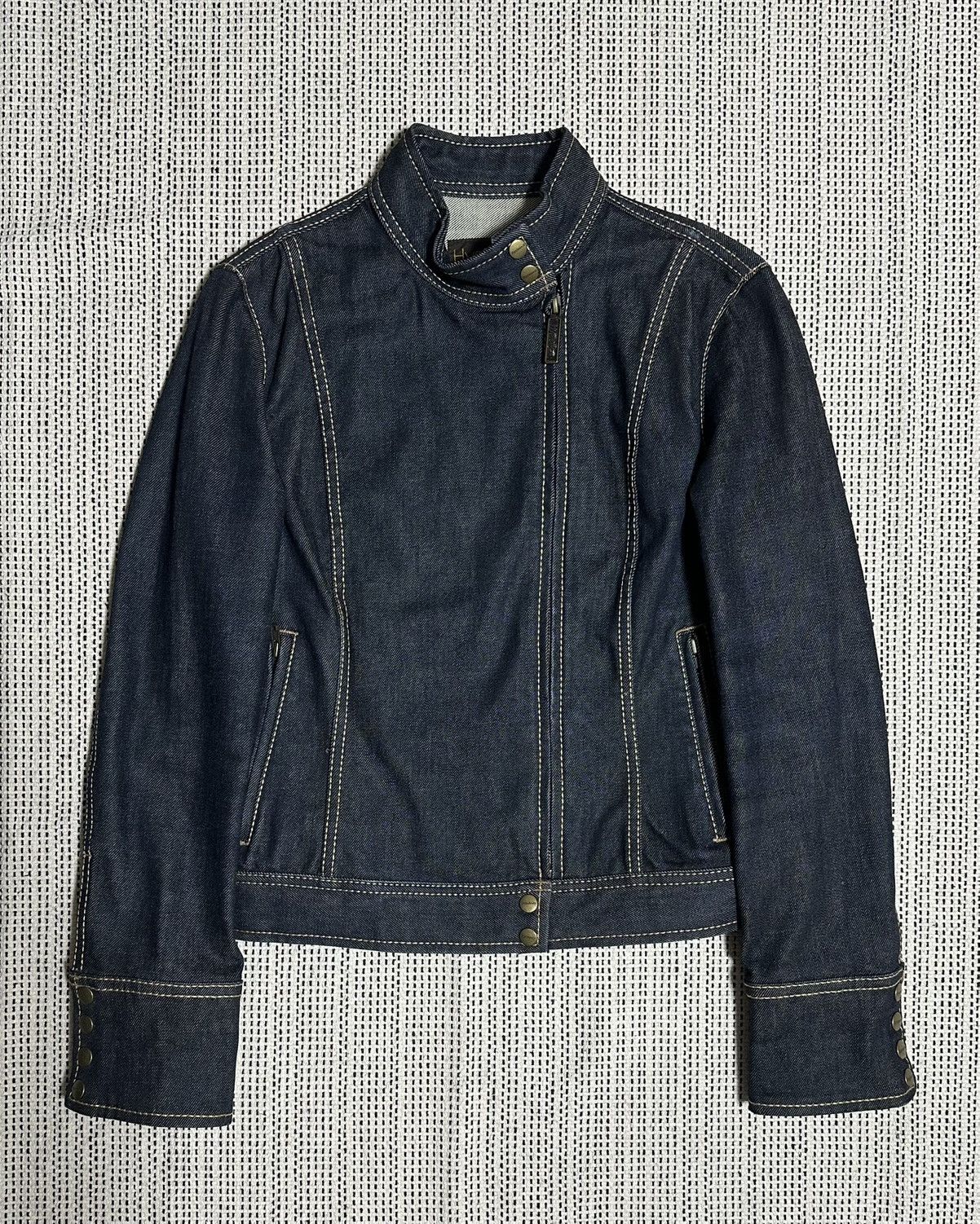 Hysteric Glamour × If Six Was Nine × Vintage Hysteric Denim Biker Jacket Size US S / EU 44-46 / 1 - 1 Thumbnail