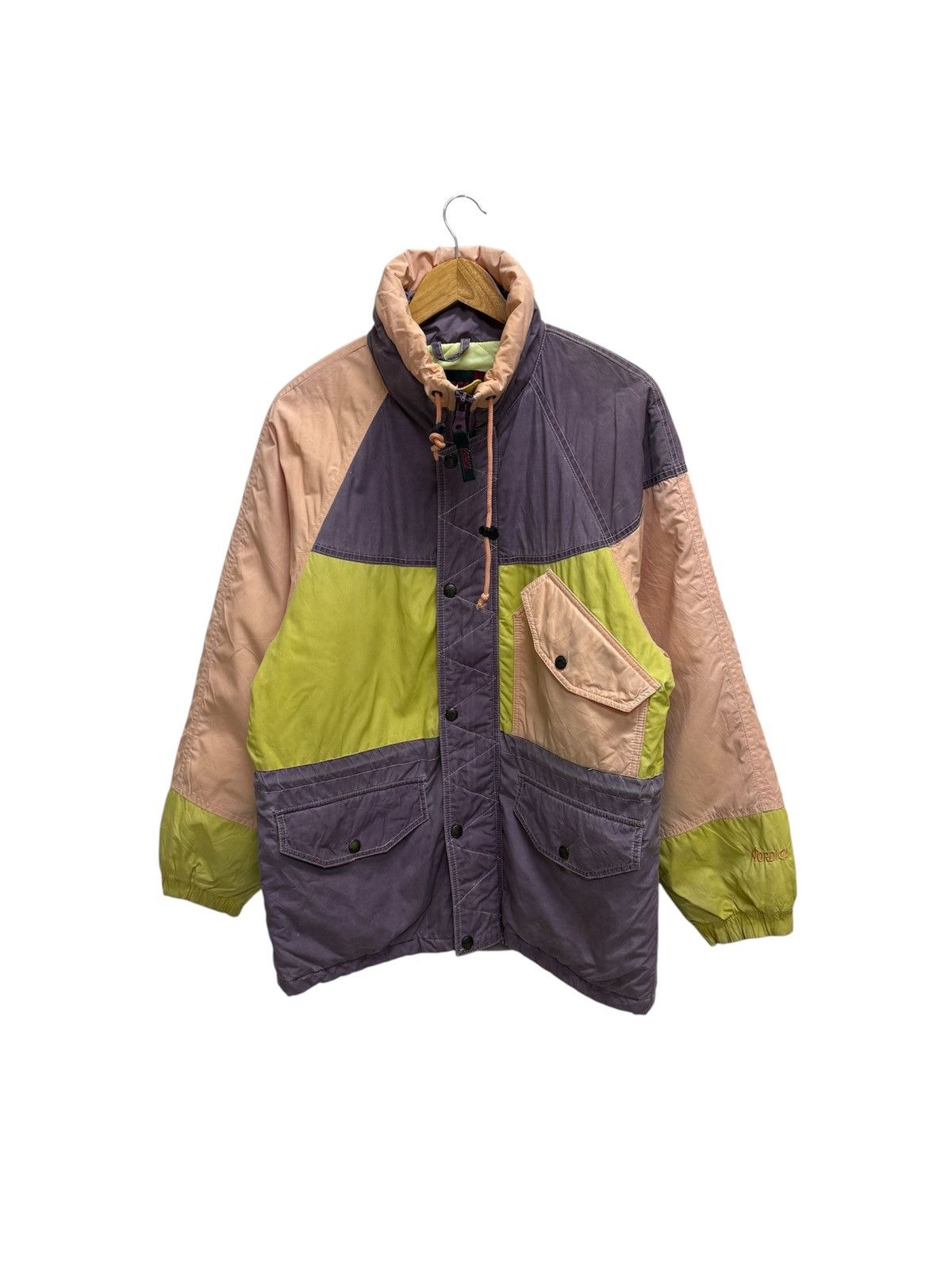 Vintage Vintage Nordica Riri Ziper Multicolour Ski Wear Jacket Size US XL / EU 56 / 4 - 1 Thumbnail