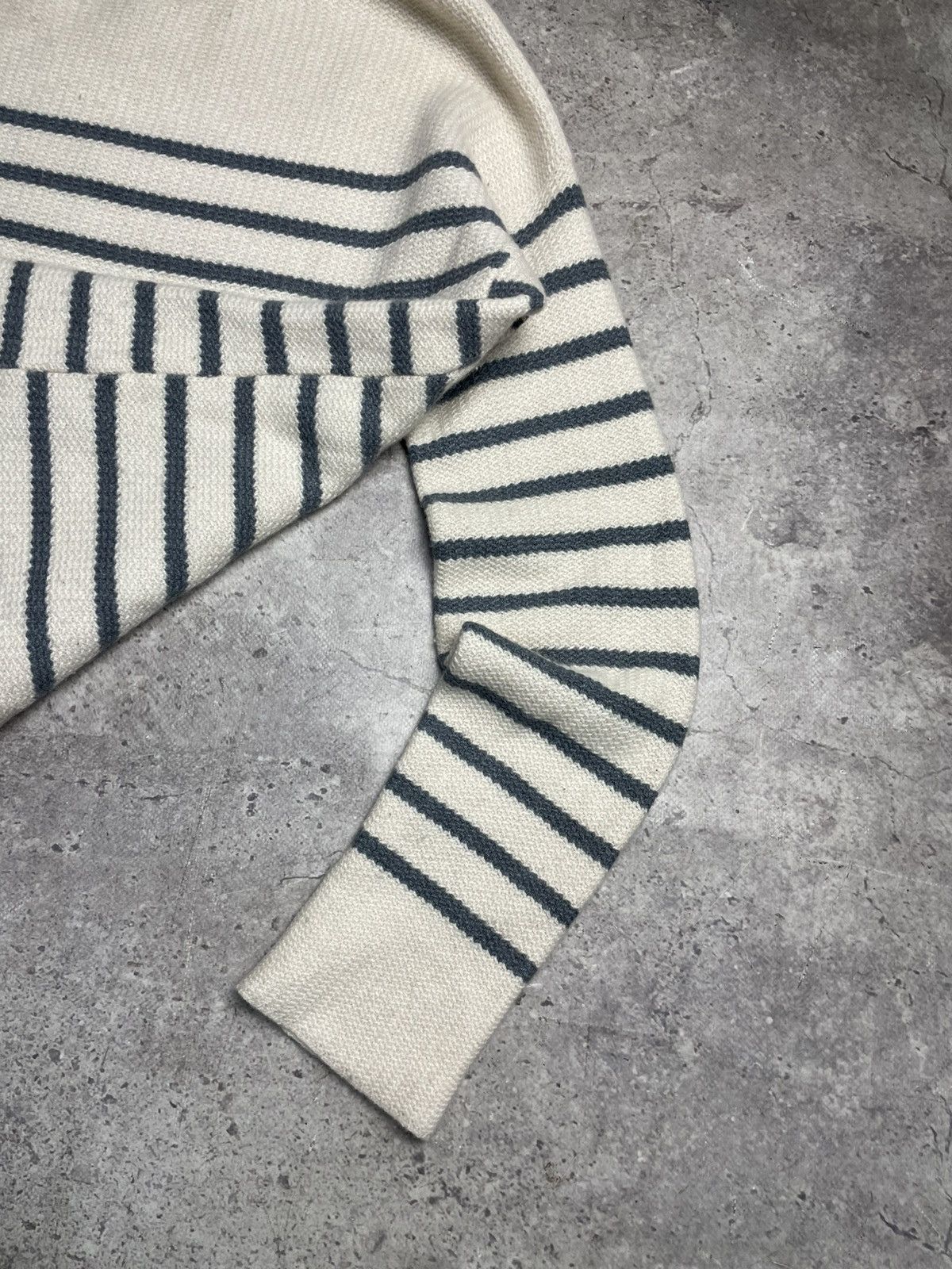 Loro Piana Loro Piana Baby Cashmere Striped Mezzocollo Sweater Size M / US 6-8 / IT 42-44 - 5 Thumbnail