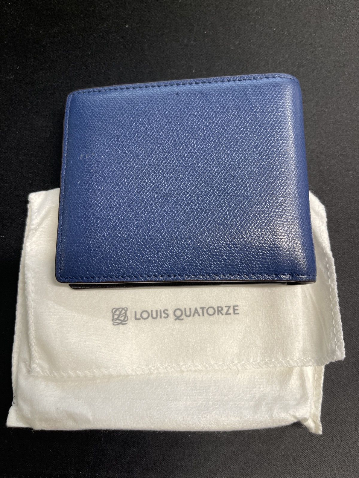 Other Louis Quatorze Men’s Blue Bifold Wallet Size ONE SIZE - 3 Thumbnail