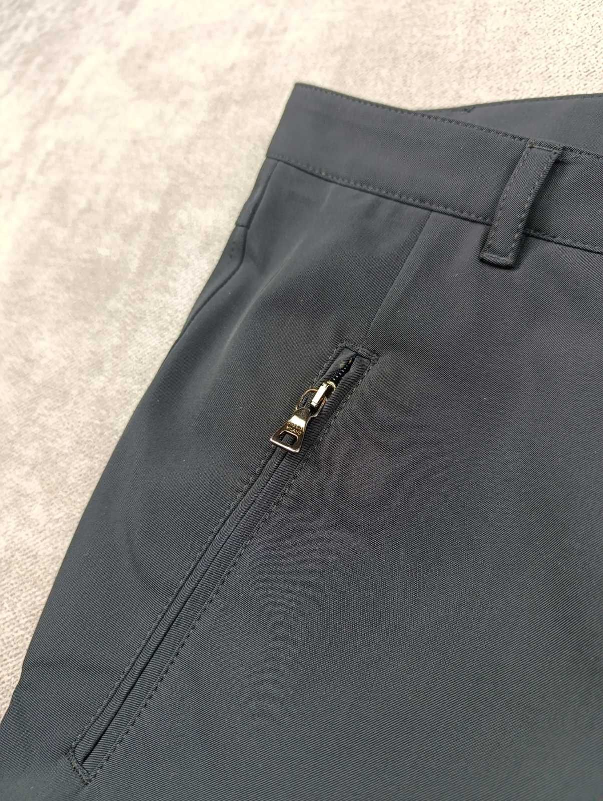 Prada PRADA SPORT VINTAGE WOMENS PANTS TROUSERS BLACK ZIPE SZ 42 Size 28" / US 6 / IT 42 - 7 Thumbnail