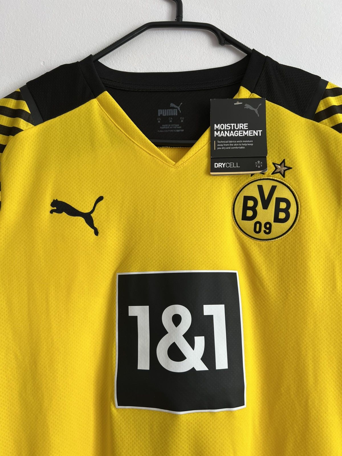 Puma Borussia Dortmund Haaland 2021-2022 Home Jersey | Soccer Size US M / EU 48-50 / 2 - 9 Thumbnail