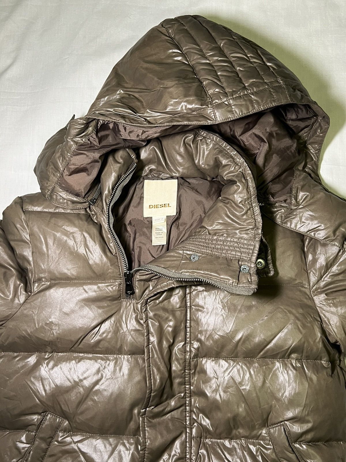 Diesel Vintage Diesel Duck Bomber Jacket Style Y2K Size S / US 4 / IT 40 - 8 Thumbnail