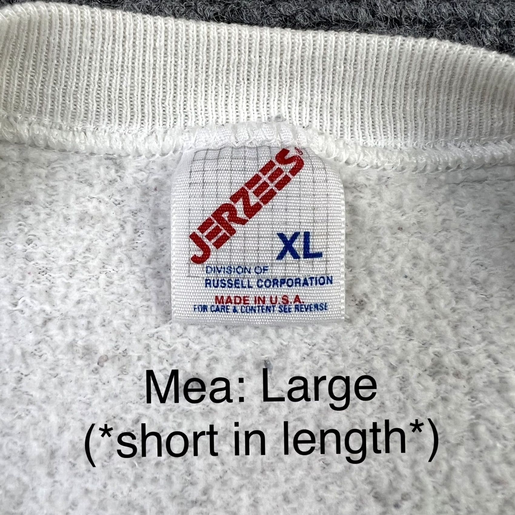 Jerzees VINTAGE Jerzees Sweatshirt Crewneck 90s Graphic Grunge Cheerleader Mom L White Womens Size L / US 10 / IT 46 - 2 Thumbnail