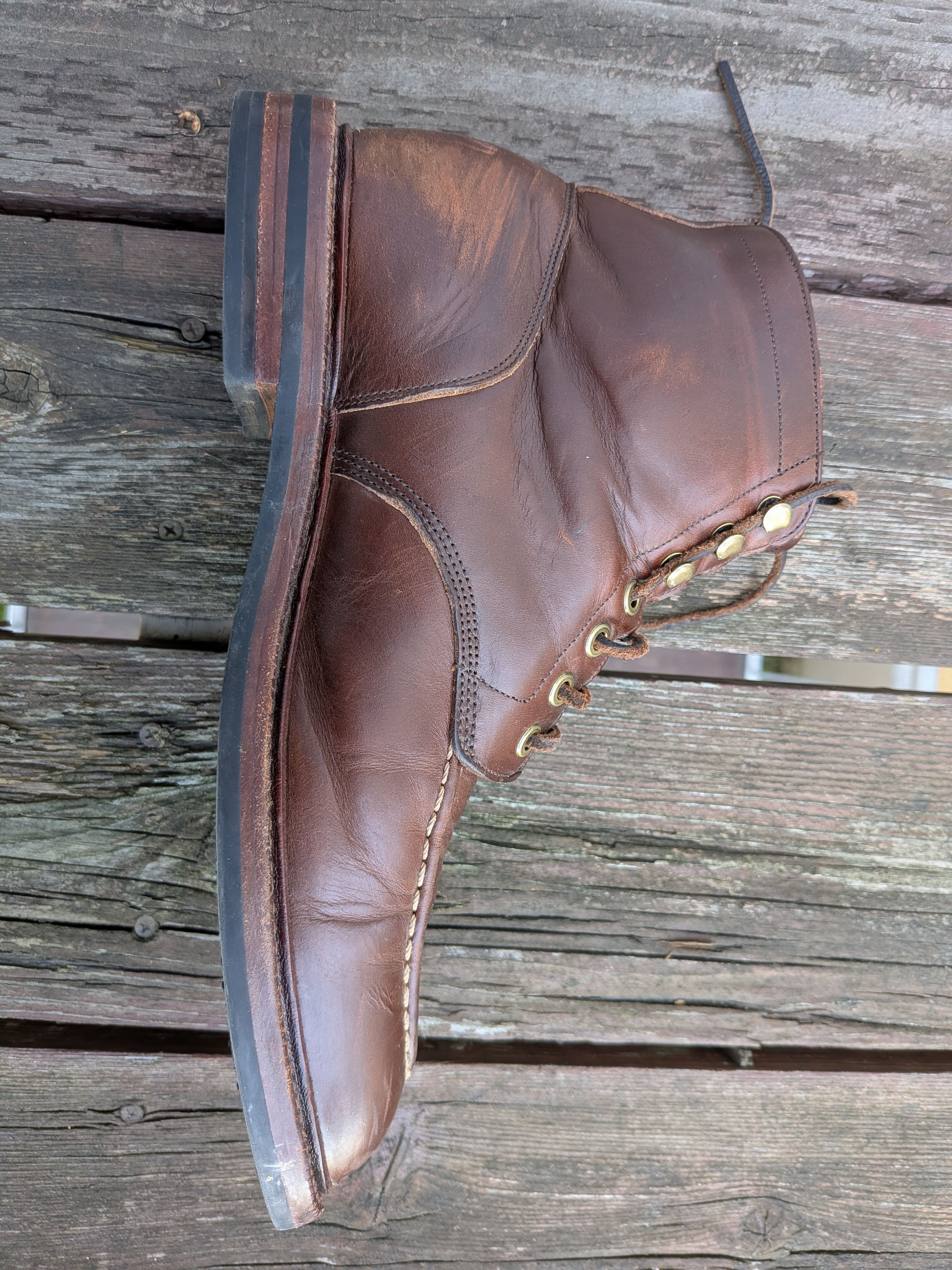 Grant Stone Grant Stone Ottawa boot in Crimson Chromexcel Size US 9.5 / EU 42-43 - 3 Thumbnail