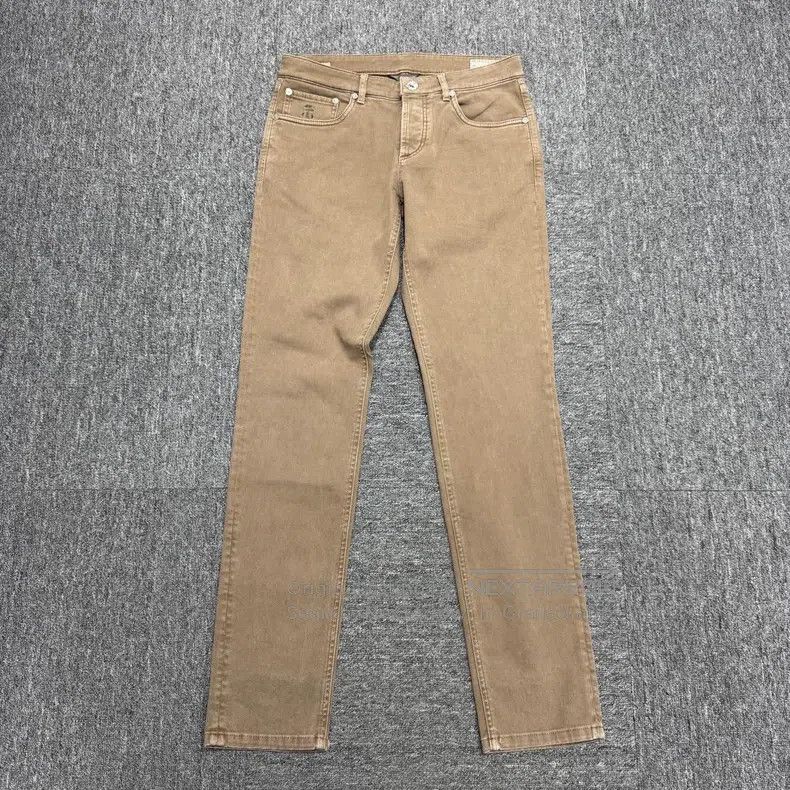 Brunello Cucinelli Brunello Cucinelli Embroidered Pattern Denim Pants Size US 44 / EU 60 - 1 Thumbnail
