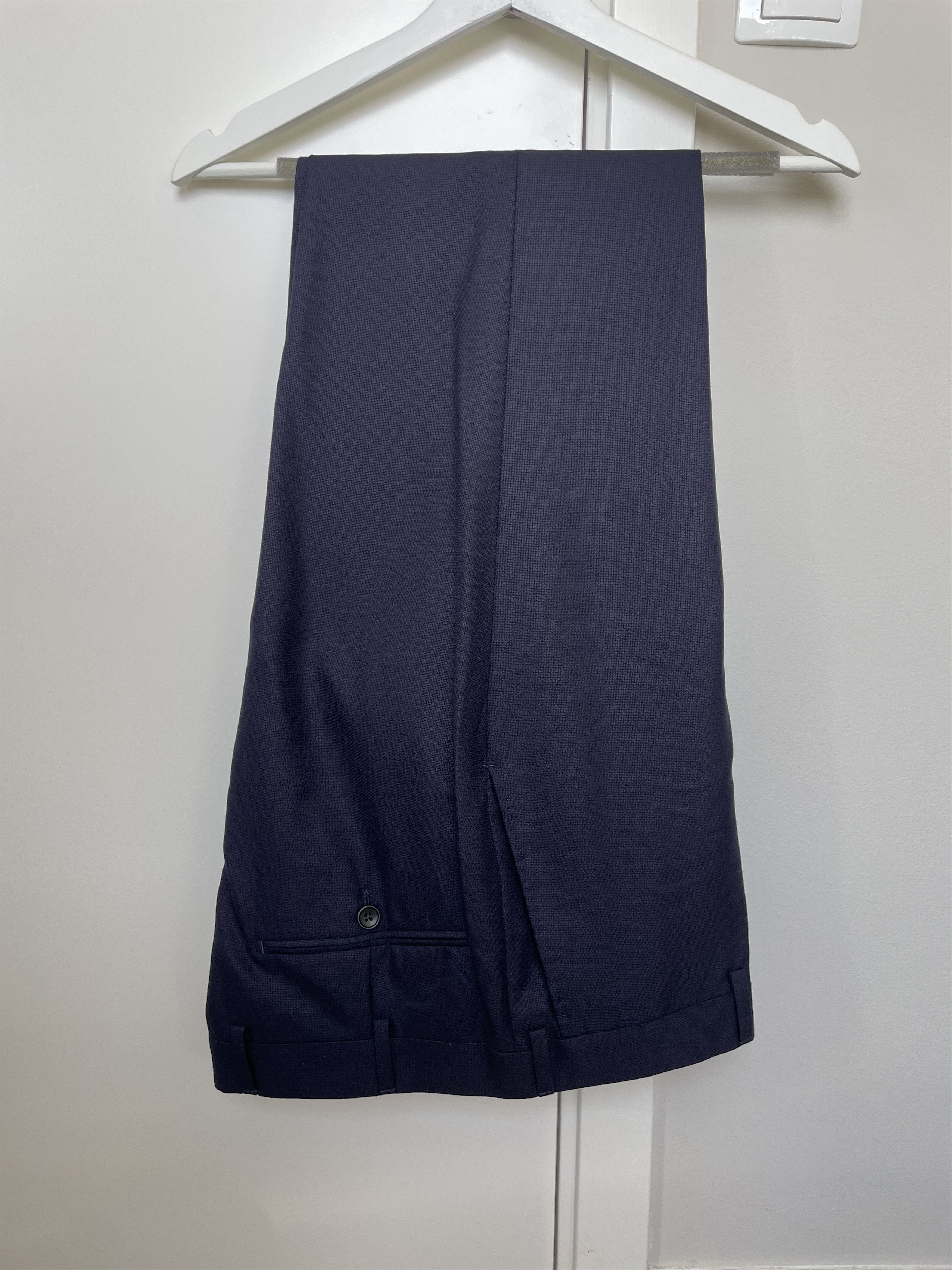 Suitsupply NWOT Suitsupply navy mesh trousers, size w36 Size 36R - 1 Thumbnail