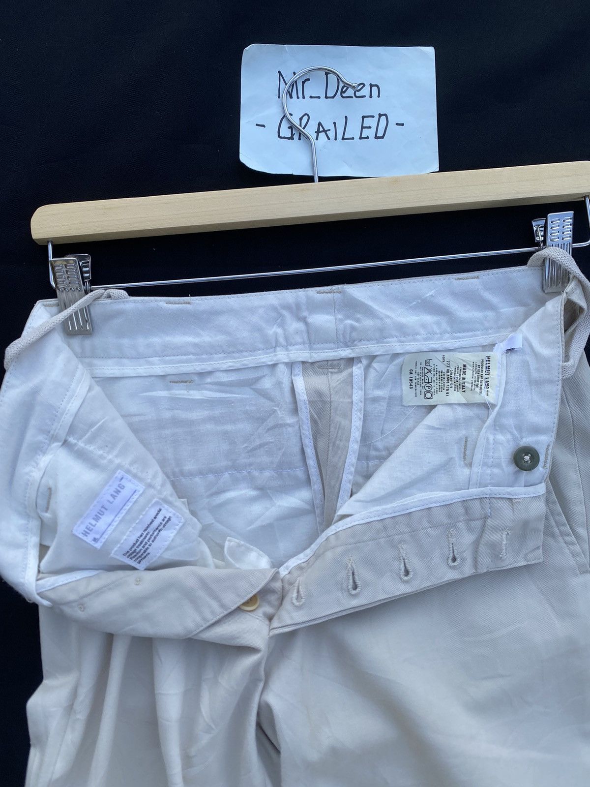 Helmut Lang Rare Vintage Helmut Lang Slack Pants Size US 27 - 11 Thumbnail