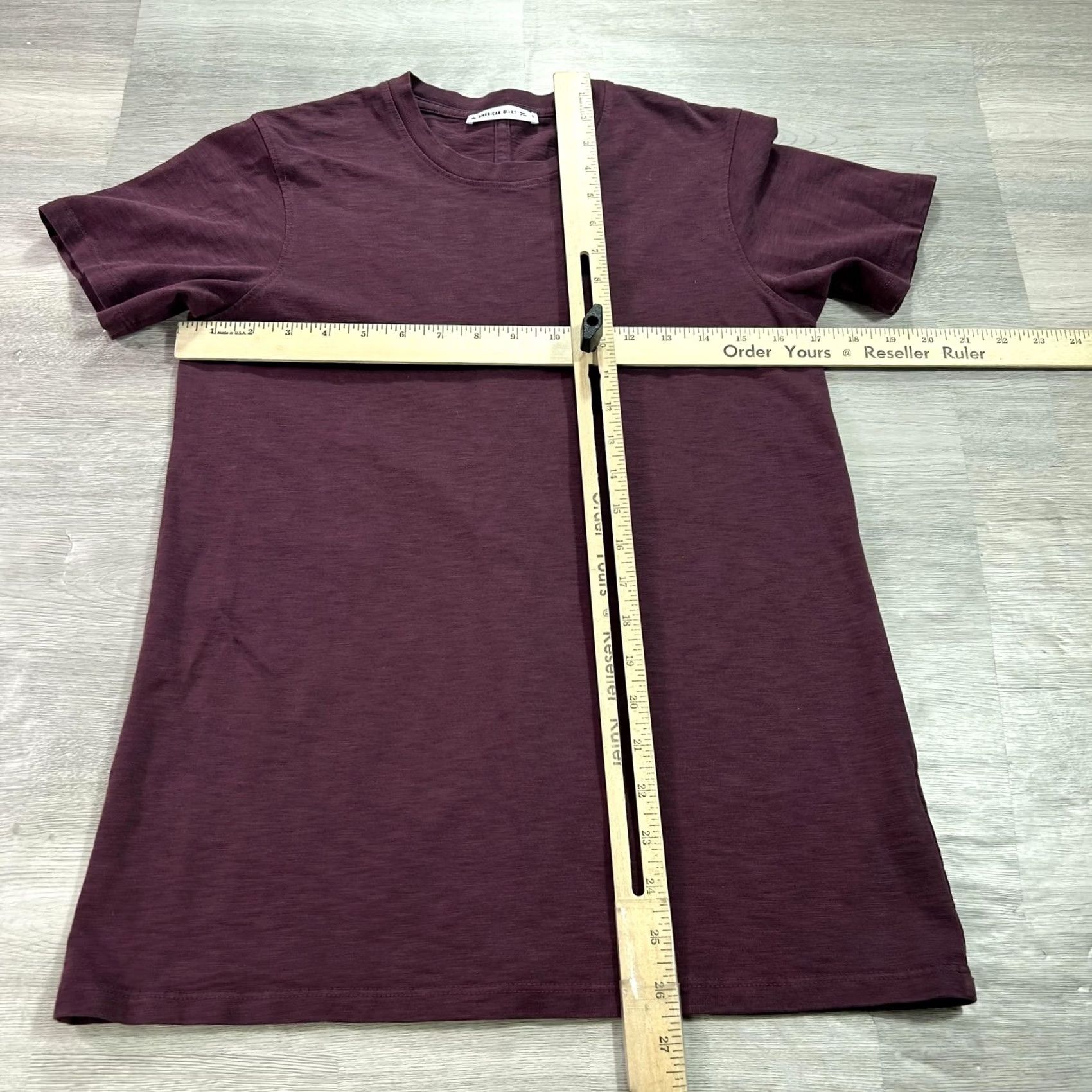 Vintage American Giant Shirt Women Small Purple 100% Supima Cotton Crew Tee Made USA Size S / US 4 / IT 40 - 4 Thumbnail