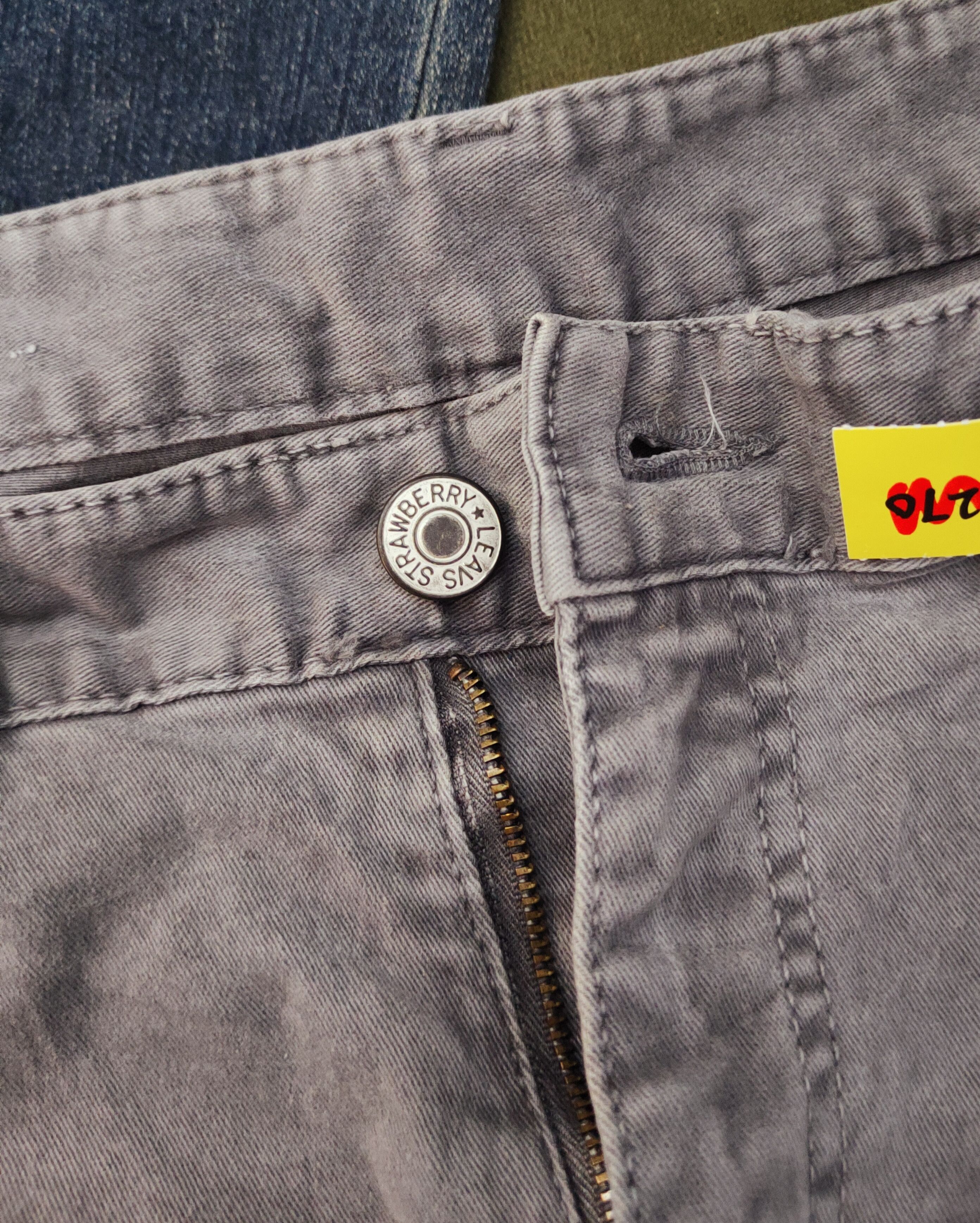 Japanese Brand Leavs Strawberry Gray Multipocket Tactical Cargo Pants #W208 Size 30" / US 8 / IT 44 - 14 Thumbnail
