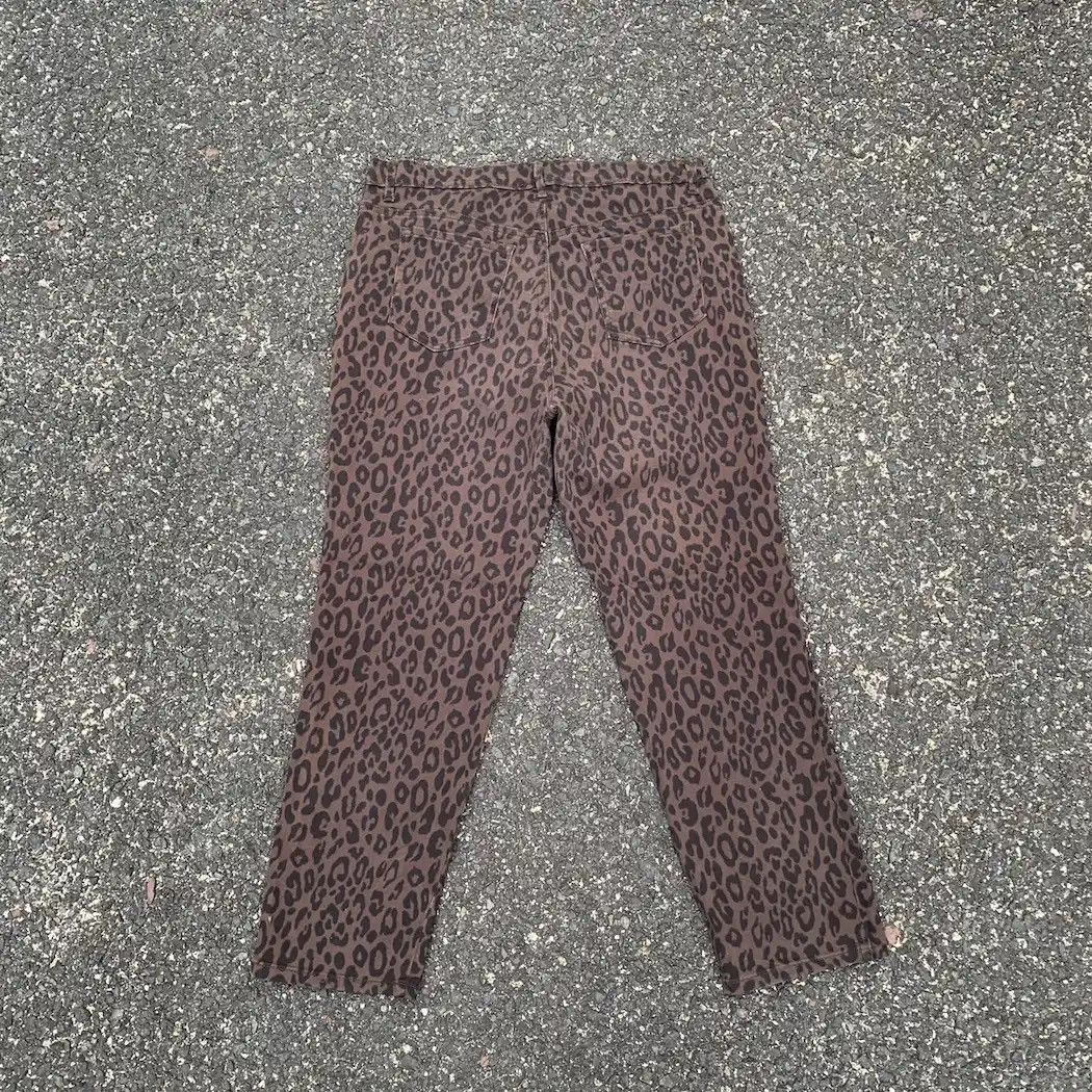 Art Comes First × Japanese Brand Gloria Vandesilb Stretchable Pants Leopard Pattern Pants Size US 34 / EU 50 - 12 Thumbnail