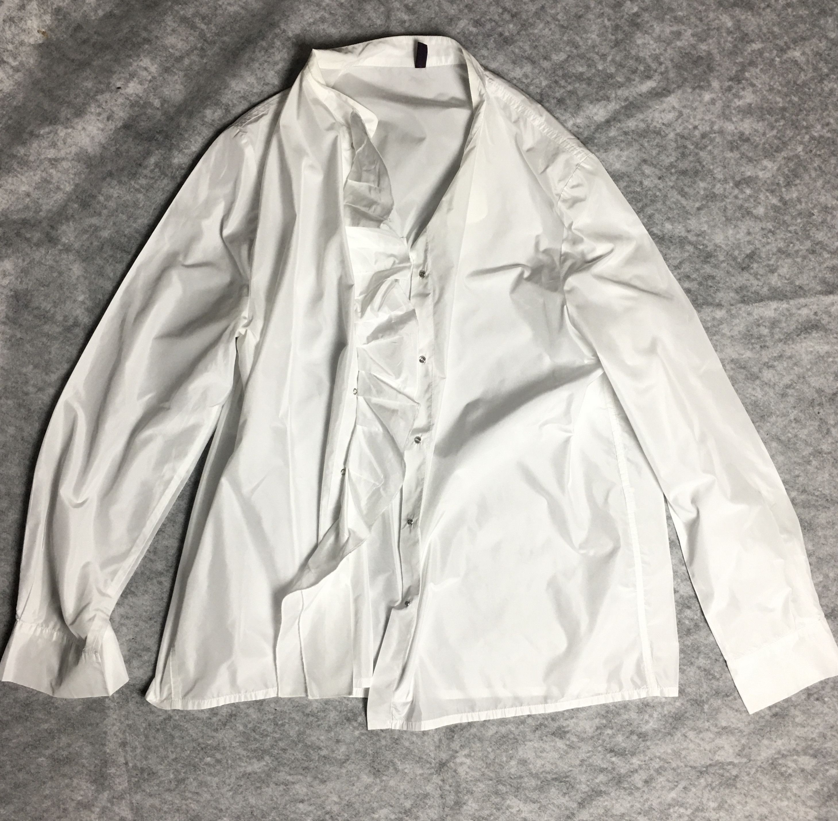 Other Katharina Hovman White Deco Blouse Shirt Size M / US 6-8 / IT 42-44 - 5 Thumbnail