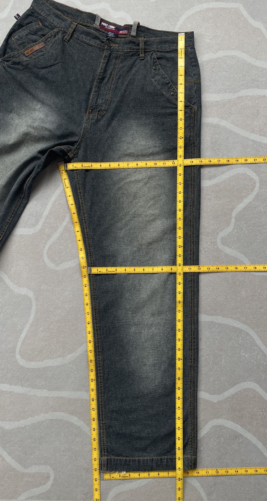 Phat Farm × Vintage Phat Farm Baggy Jeans (P106) Size US 37 - 17 Thumbnail