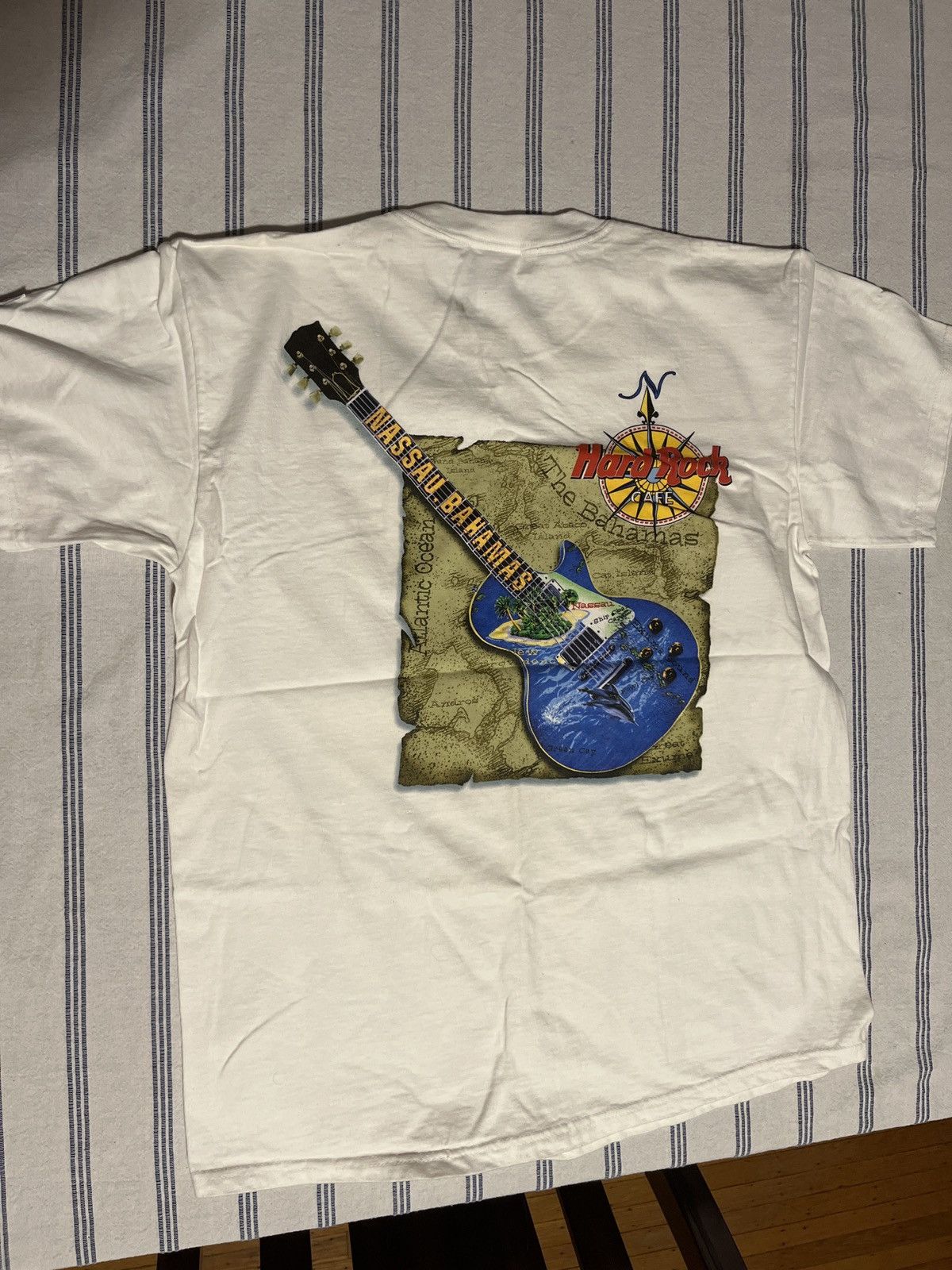 Hard Rock Cafe × Vintage Hard Rock Cafe Bahamas Shirt Size US L / EU 52-54 / 3 - 3 Thumbnail