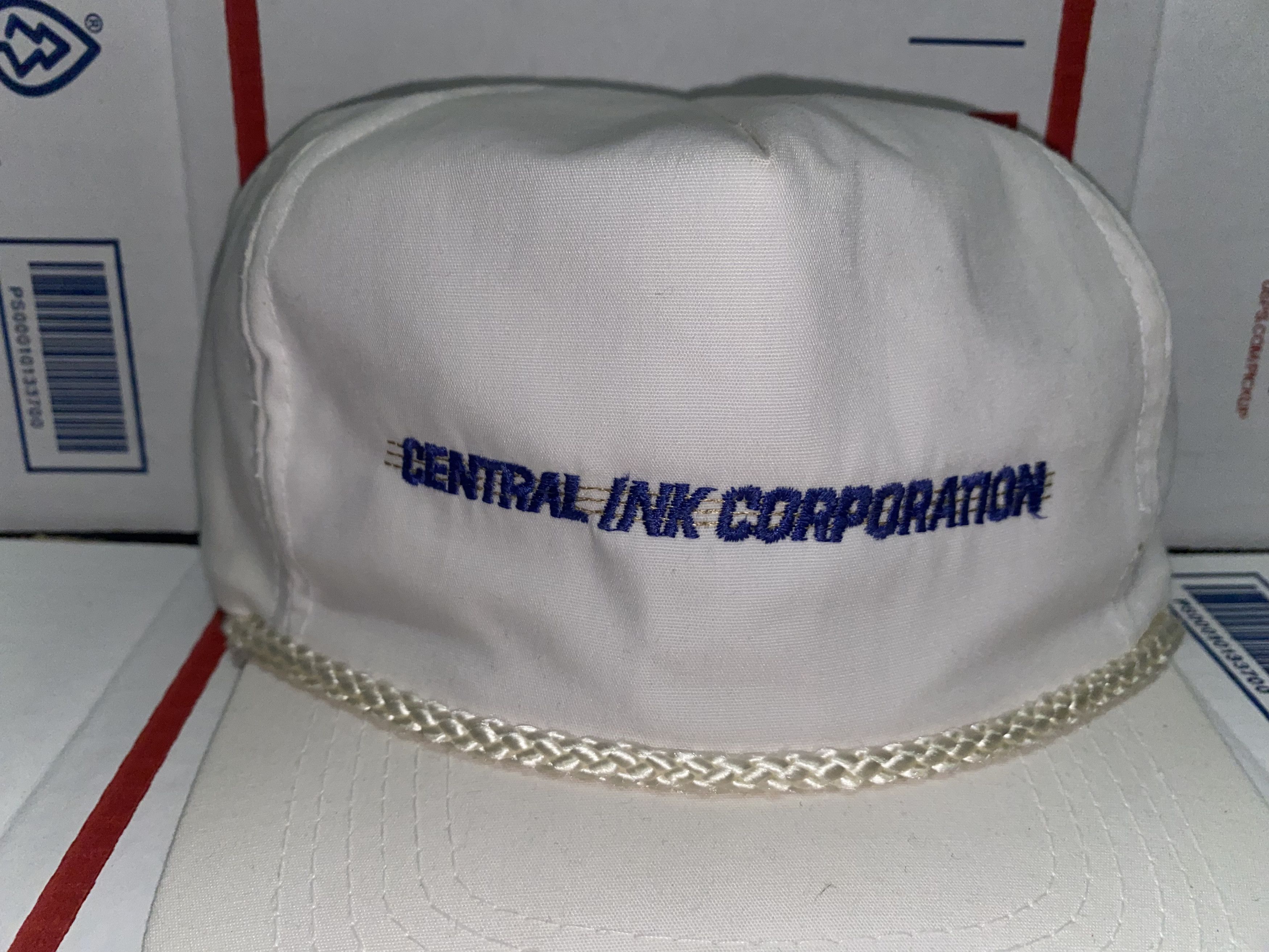 Vintage Central INK Corporation vtg Hat Cap 1990s Pulp Paper Company Size ONE SIZE - 2 Thumbnail