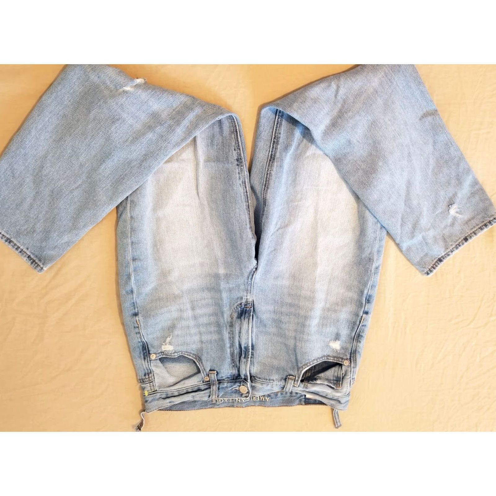American Eagle Outfitters Womens American Eagle Outfitters Jeans 10 Mom Denim Blue Pants Size 32" / US 10 / IT 46 - 5 Thumbnail
