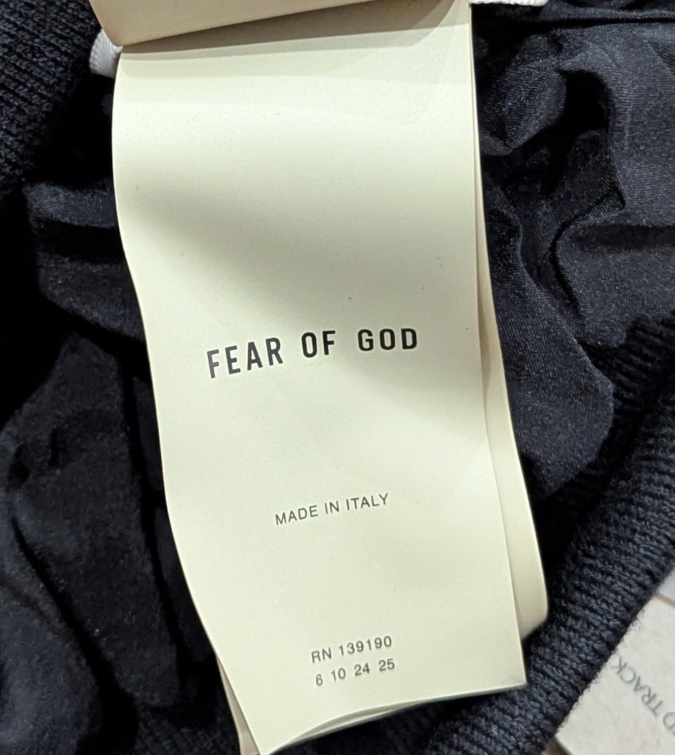 Fear of God FEAR OF GOD Stand Collar Track Jacket Black Large Size US L / EU 52-54 / 3 - 10 Thumbnail