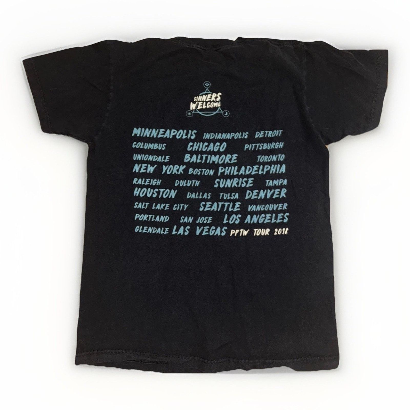 Band Tees × Vintage Panic! At The Disco T-Shirt Black M 19x26 Band Tee Size US M / EU 48-50 / 2 - 4 Thumbnail