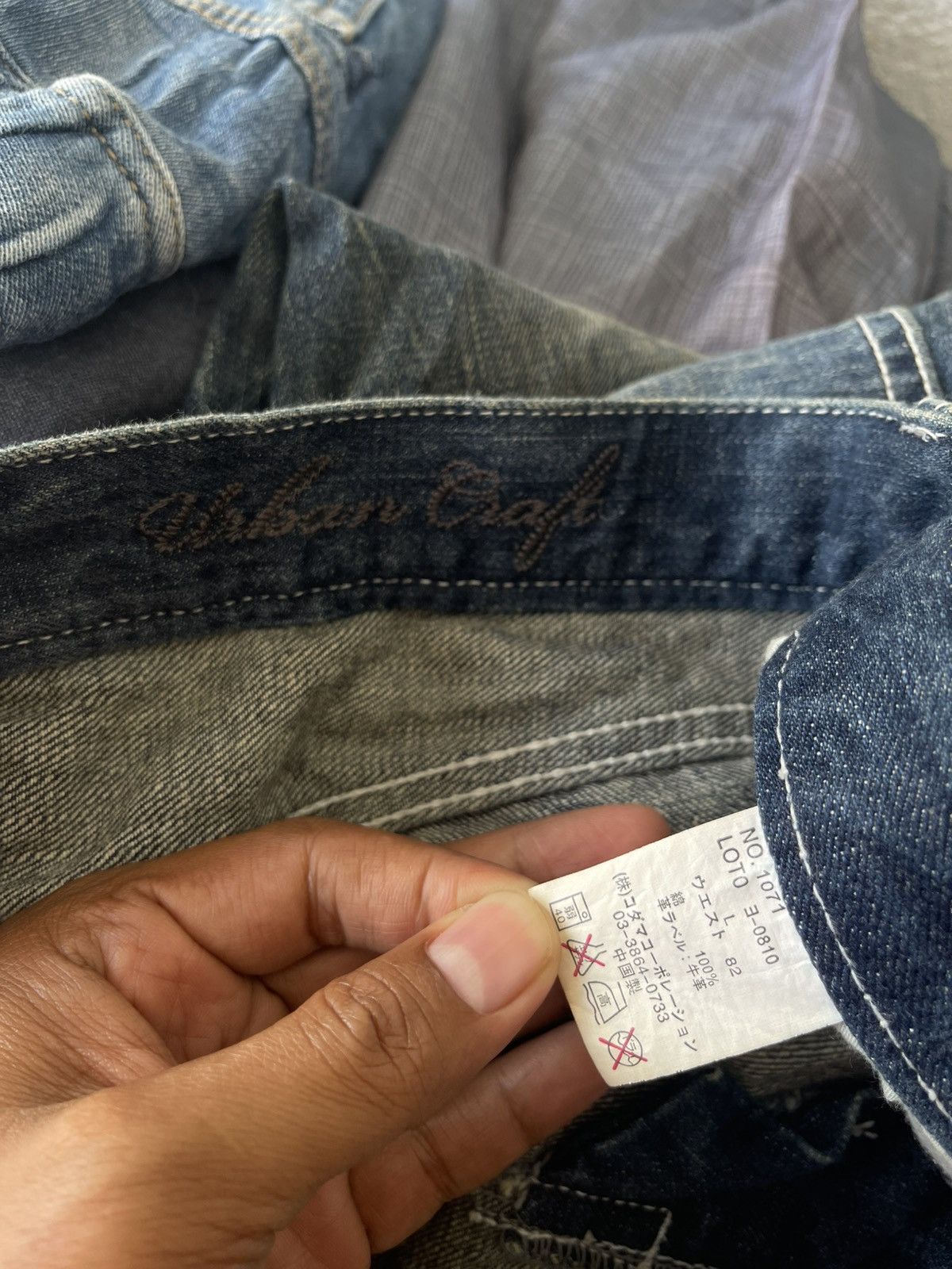 Japanese Brand Urban Crafted Season Jeans Size US 34 / EU 50 - 7 Thumbnail