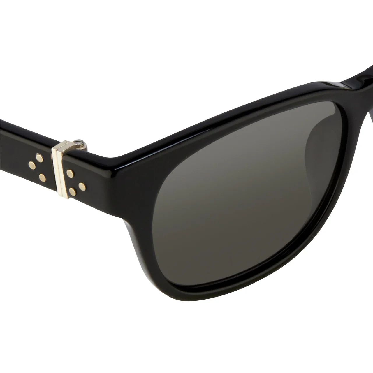 Ann Demeulemeester Ann Demeulemeester Sunglasses Rectangular Black and Grey Size ONE SIZE - 3 Thumbnail